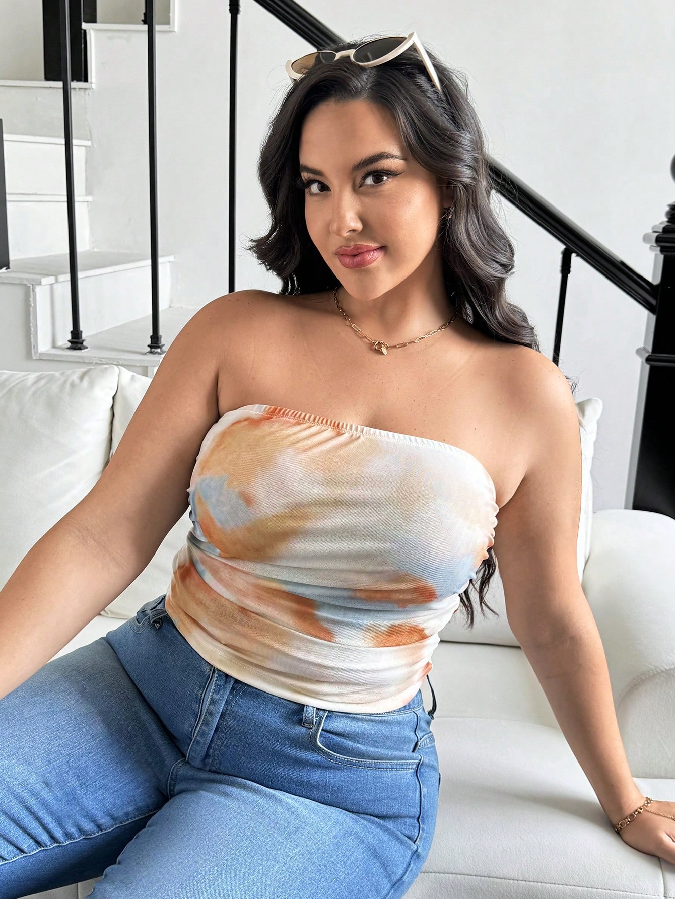 In Casual Plus Size Women Tops