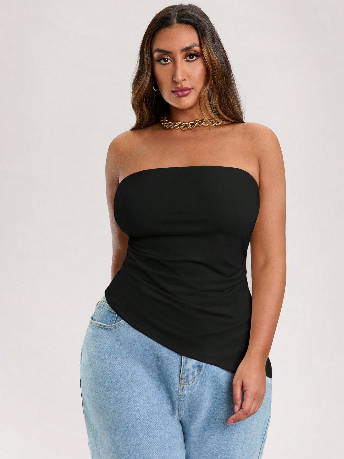 In Casual Plus Size Women Tops