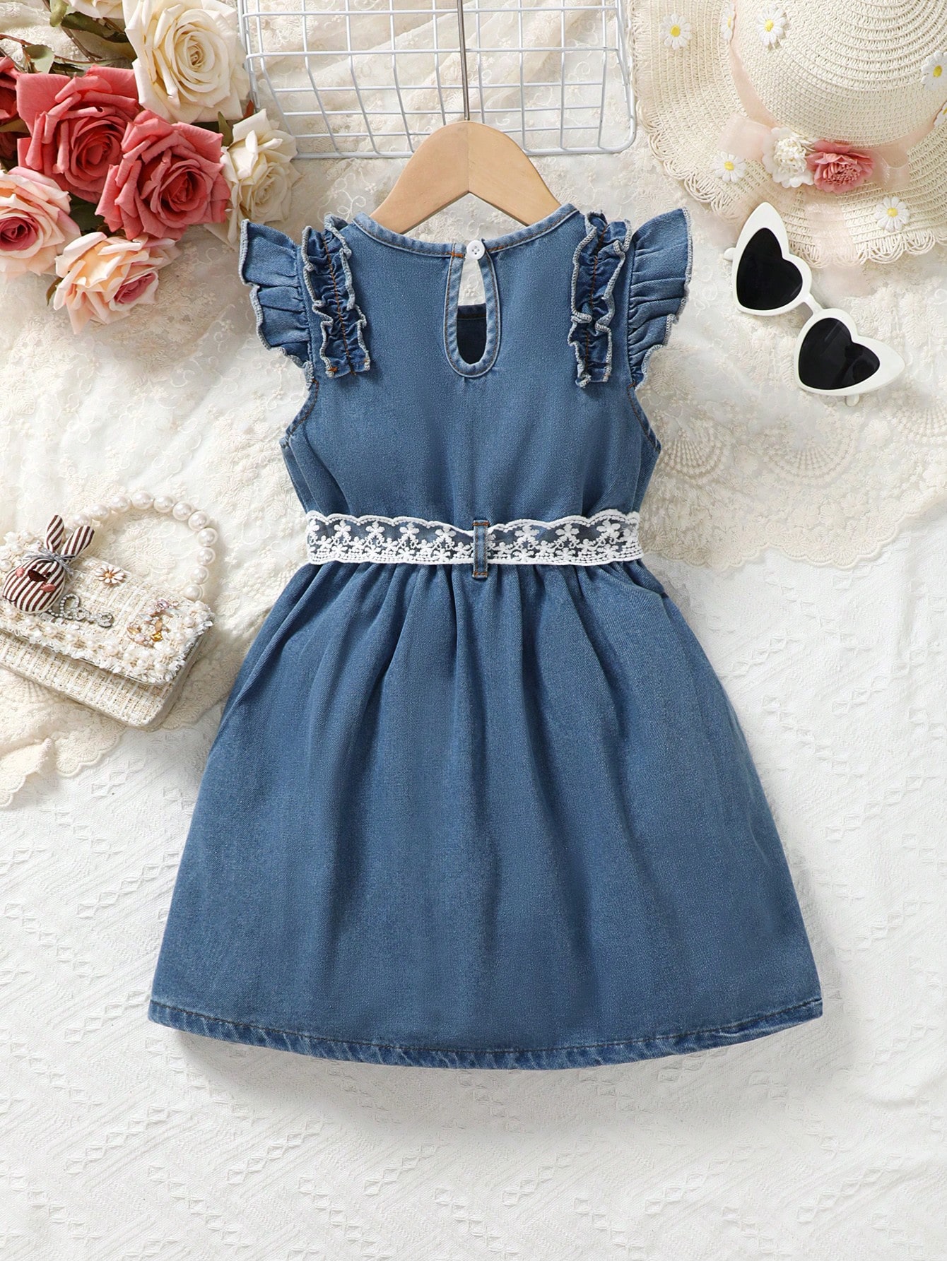 Young Girls Denim Dresses