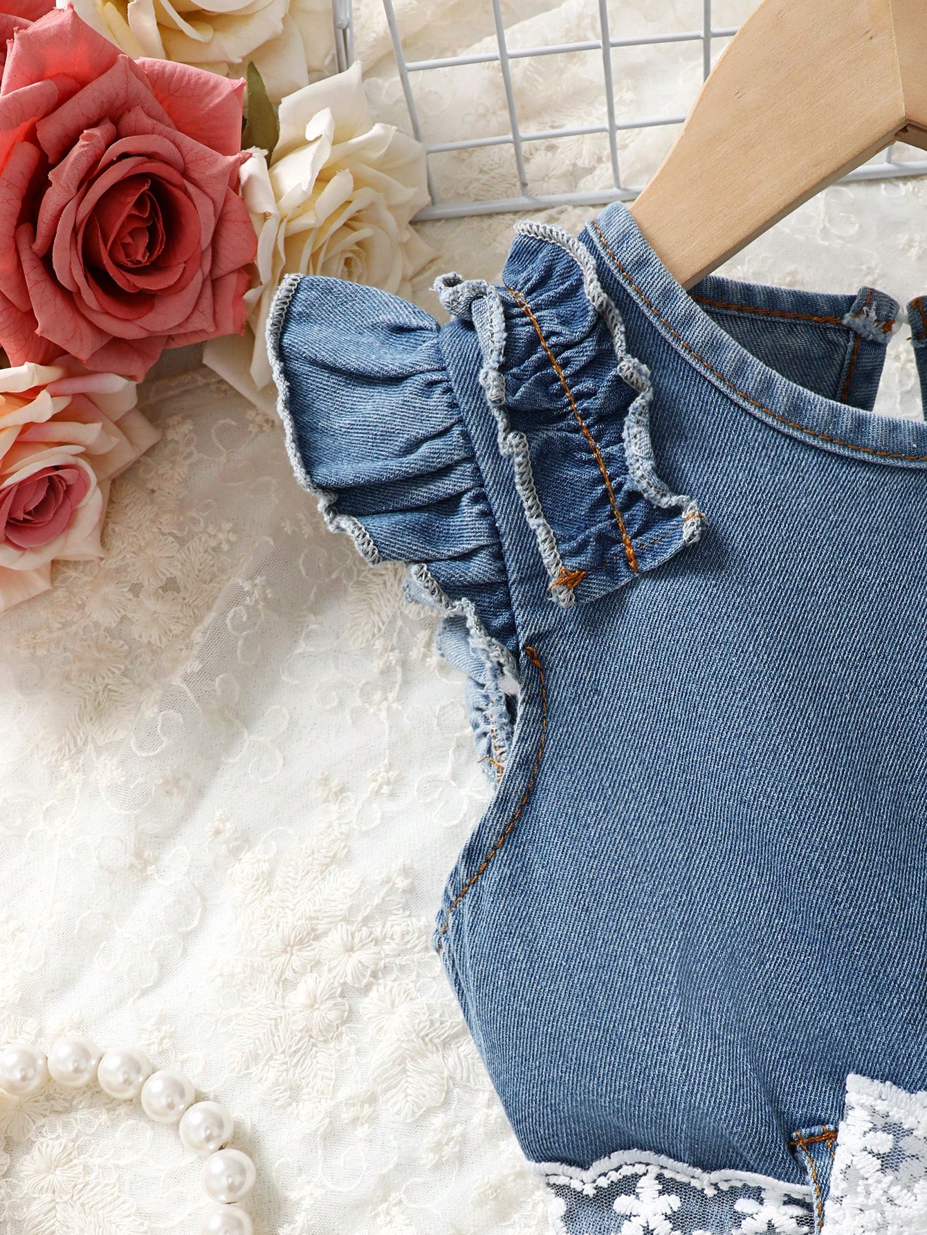 Young Girls Denim Dresses