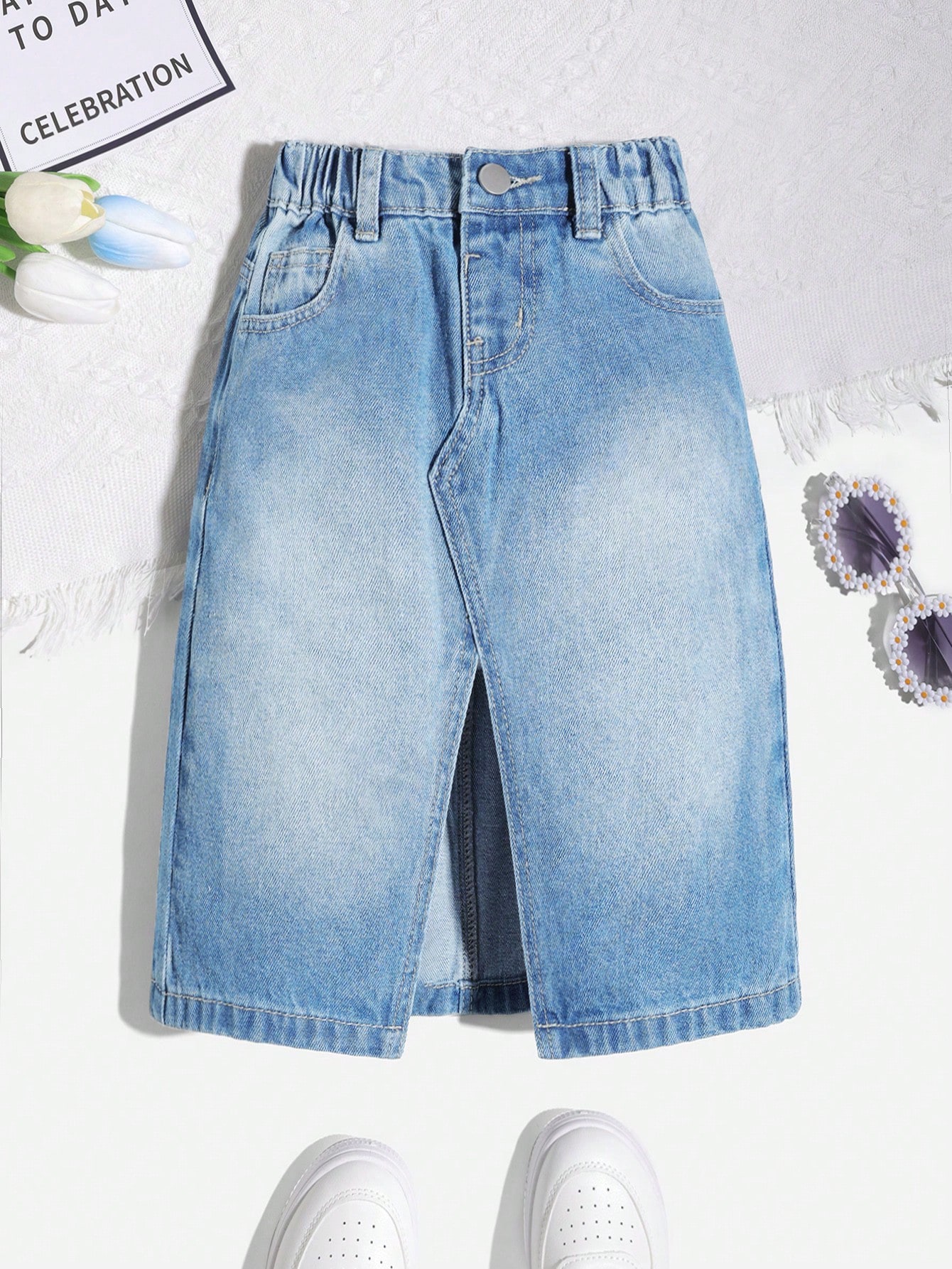 Young Girls Denim Skirts