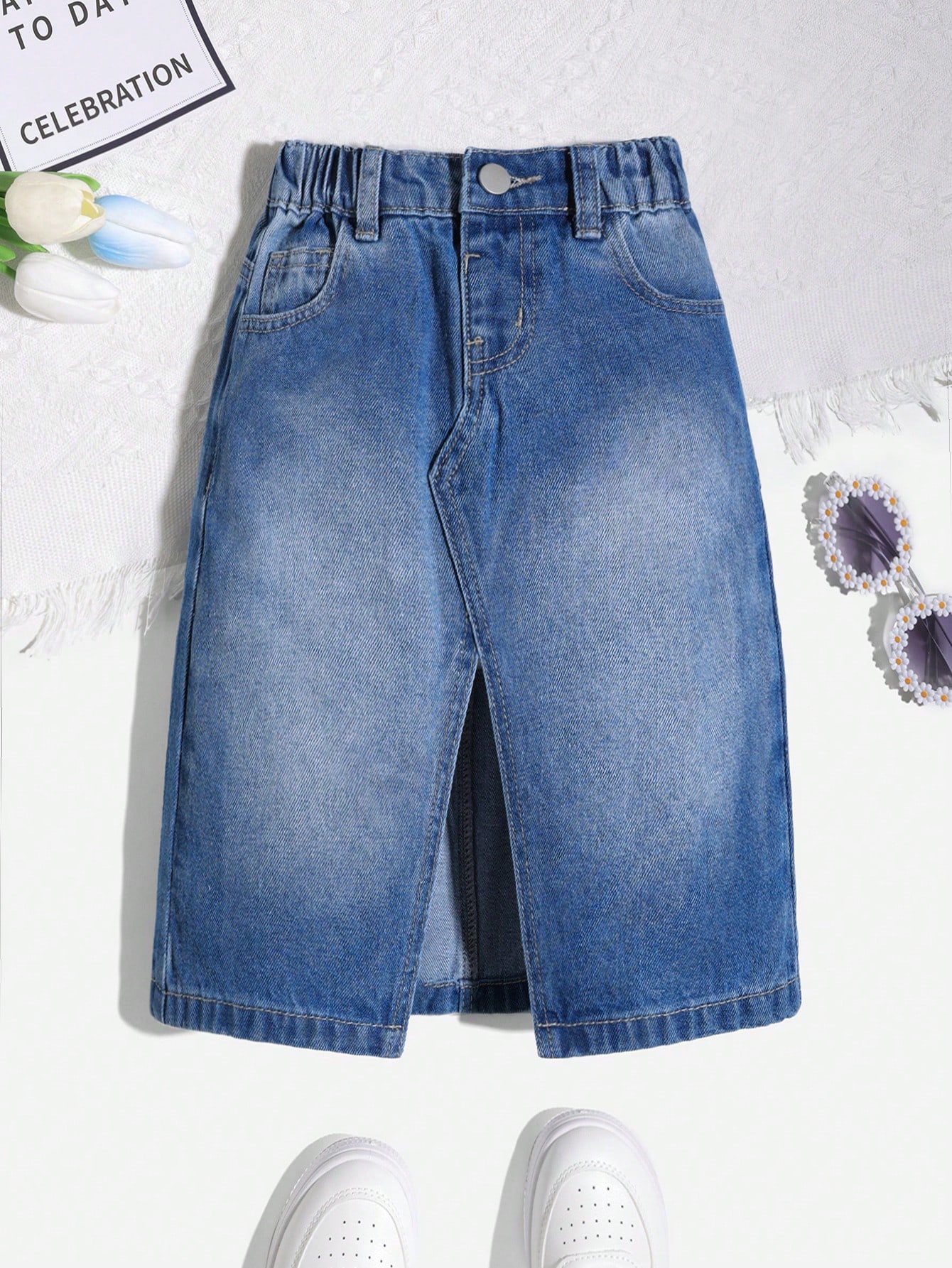 Young Girls Denim Skirts