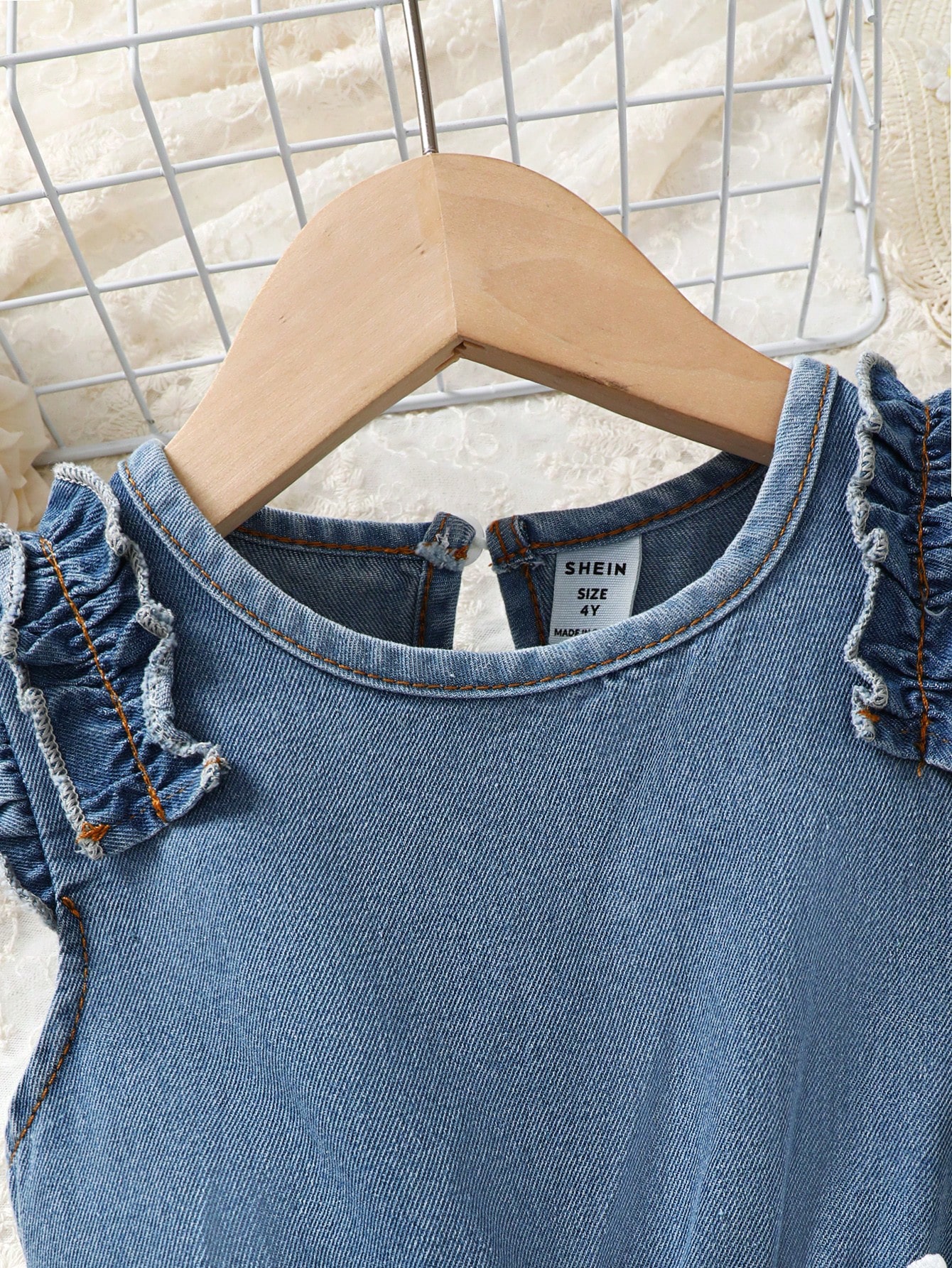 Young Girls Denim Dresses