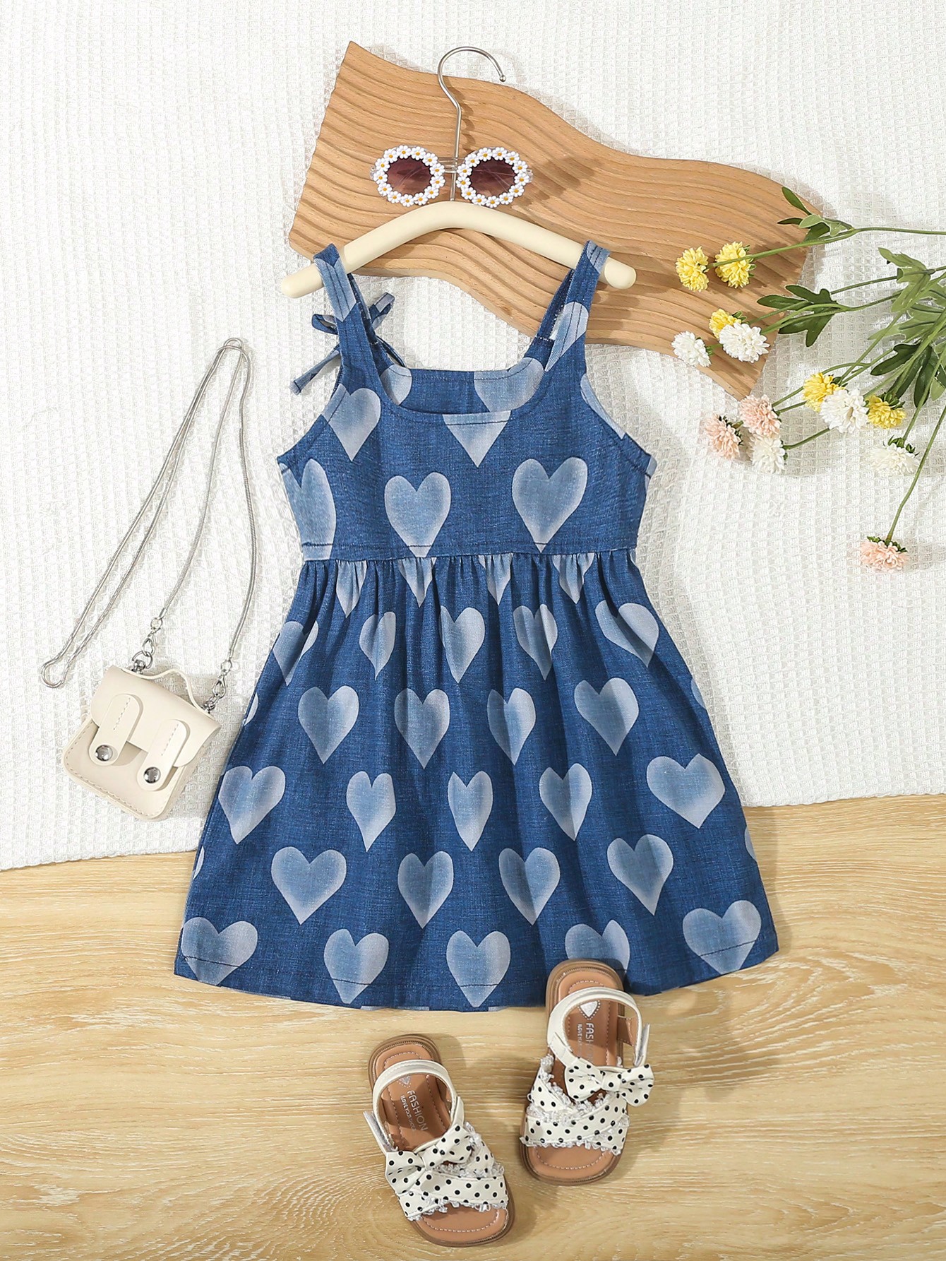 Young Girls Denim Dresses