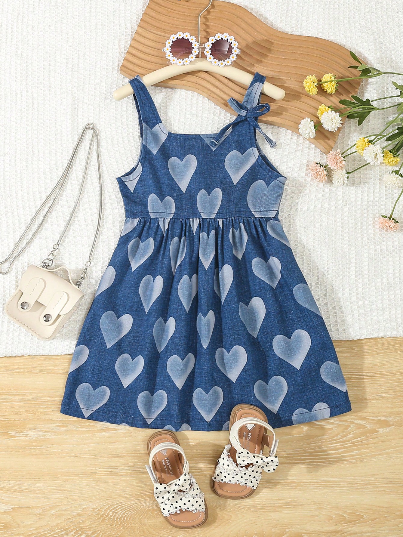 Young Girls Denim Dresses