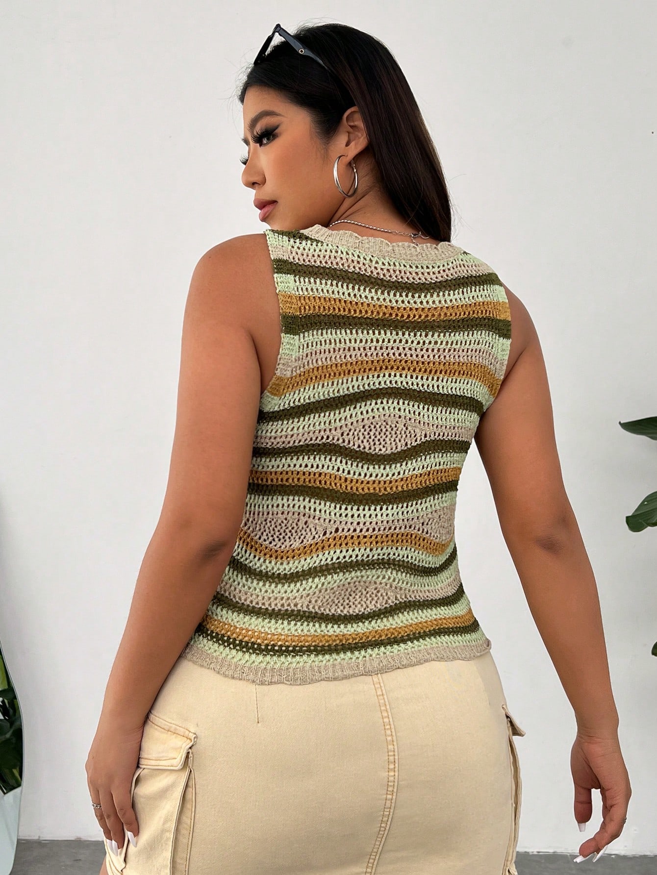 In Casual Plus Size Knit Tops