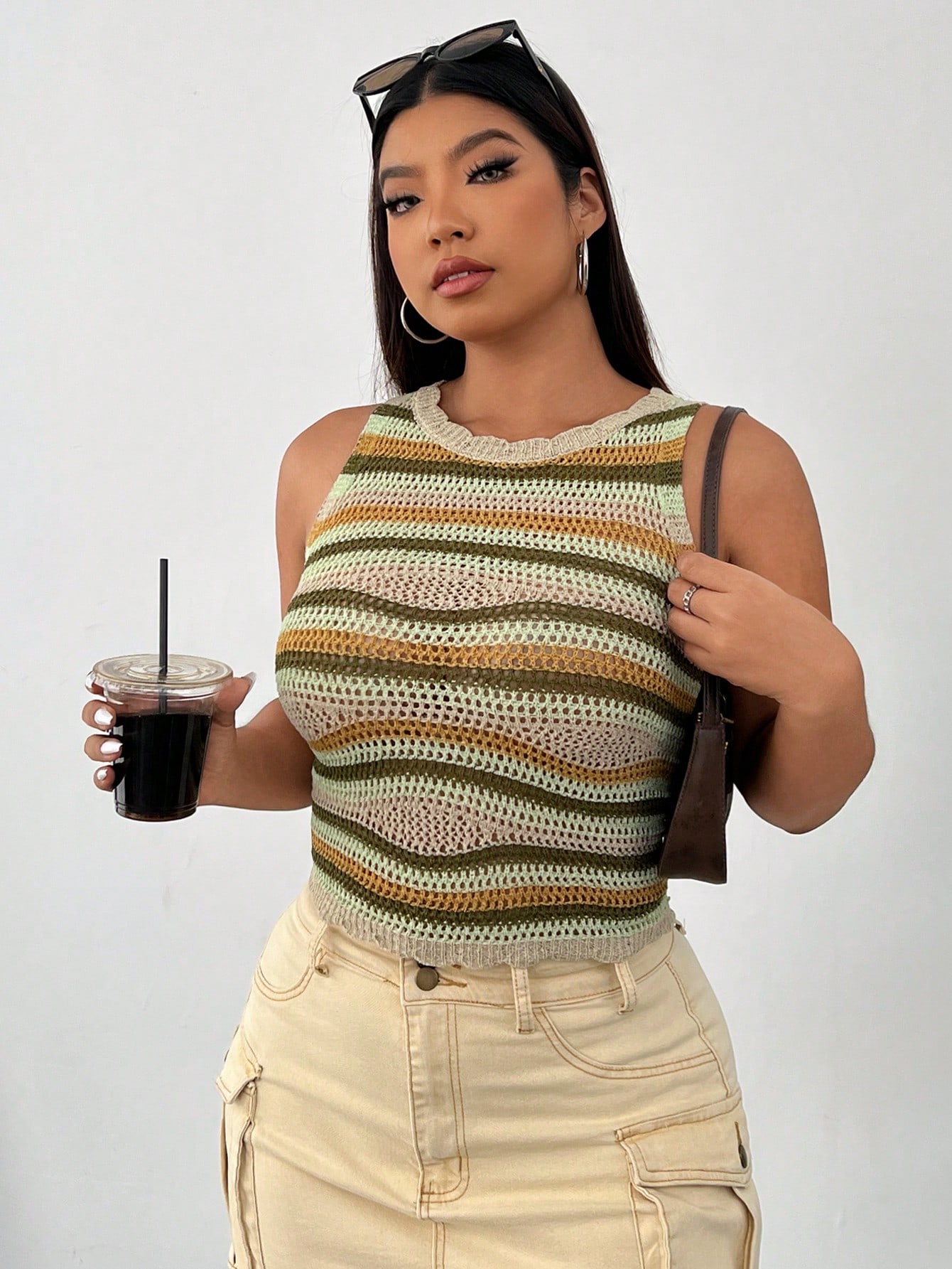 In Casual Plus Size Knit Tops