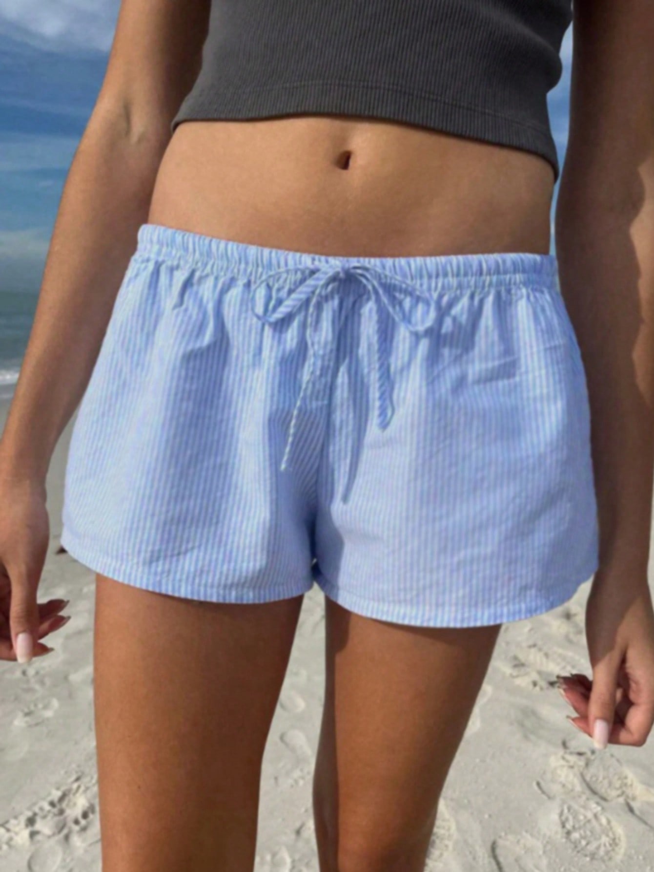 In Blue Women Shorts