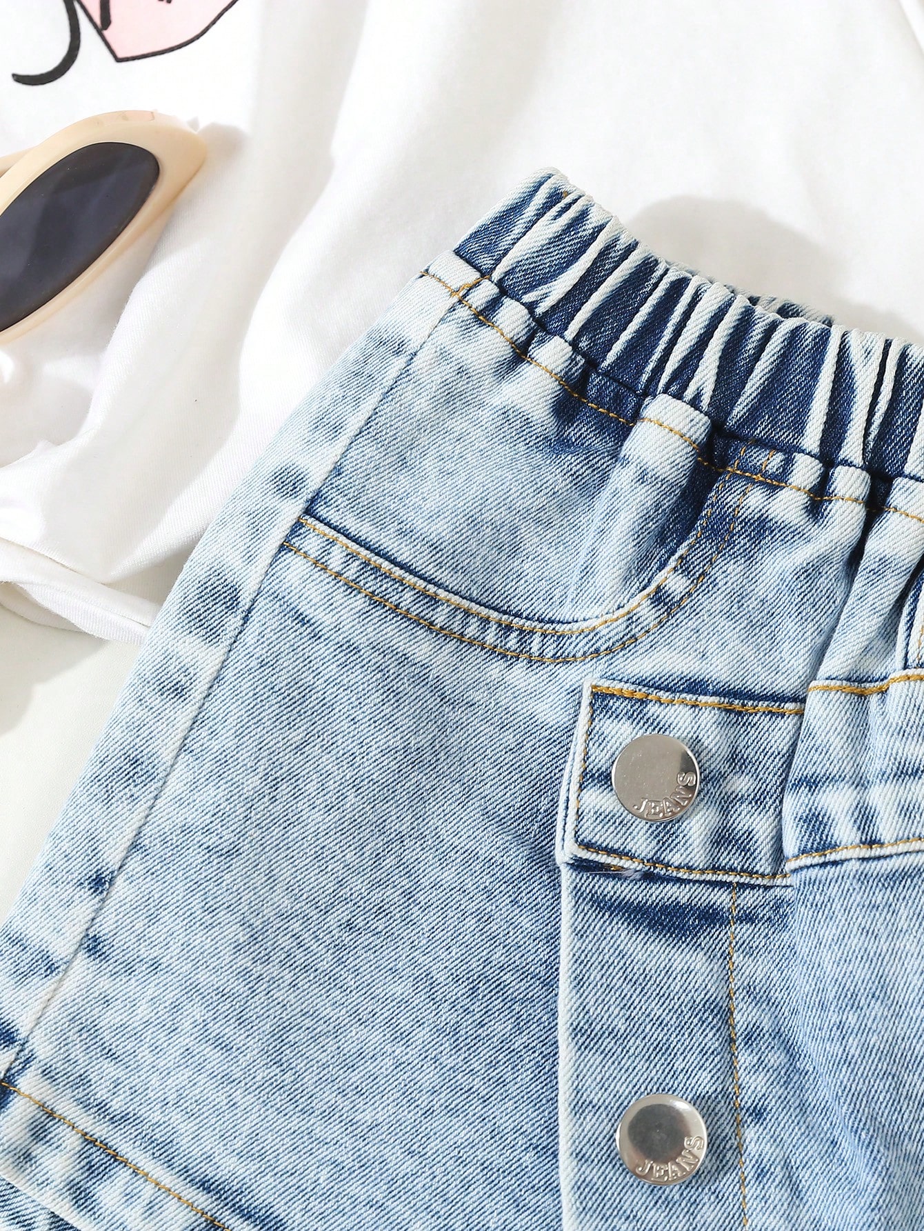 Young Girls Denim Shorts