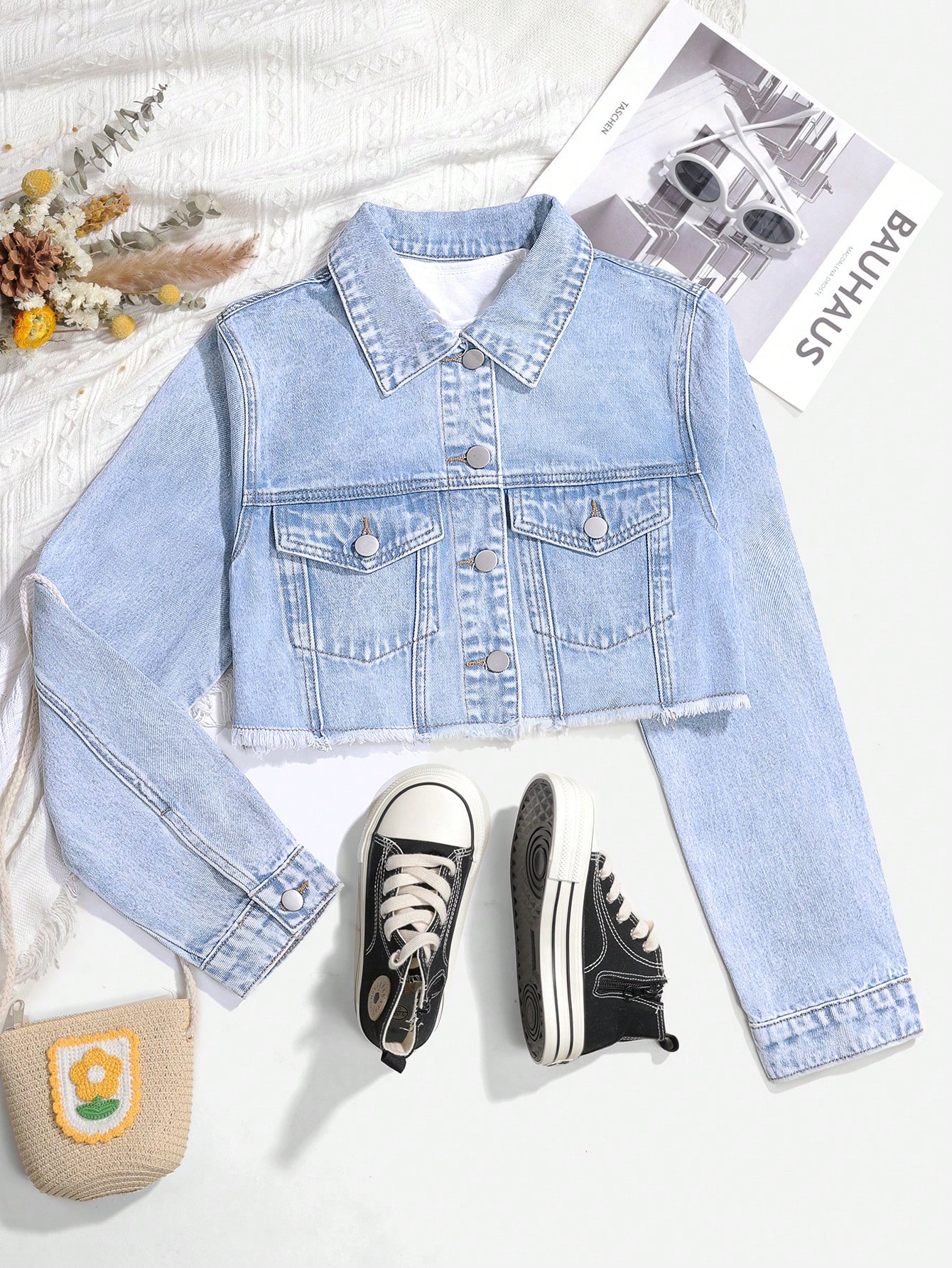 Teen Girls Denim Jackets & Coats