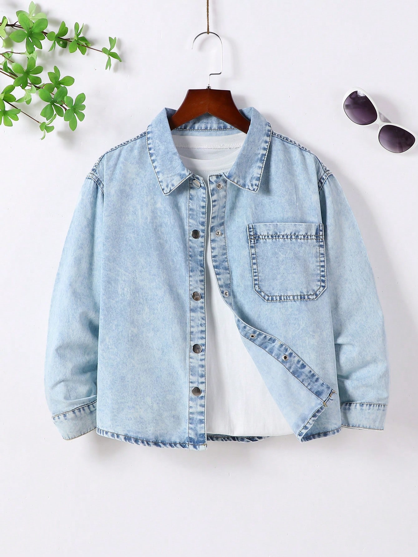 Tween Girls Denim Tops