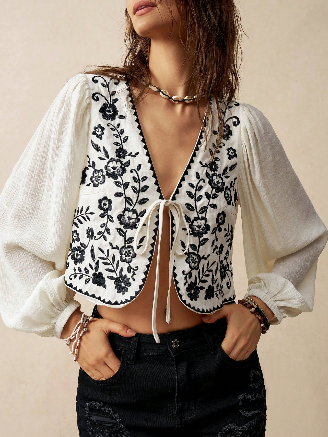 In Boho Women Blouses