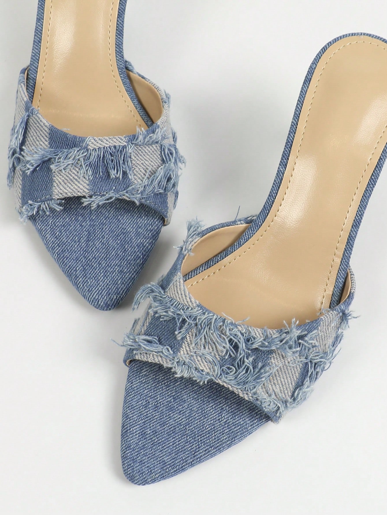 In Blue Women Heeled Sandals