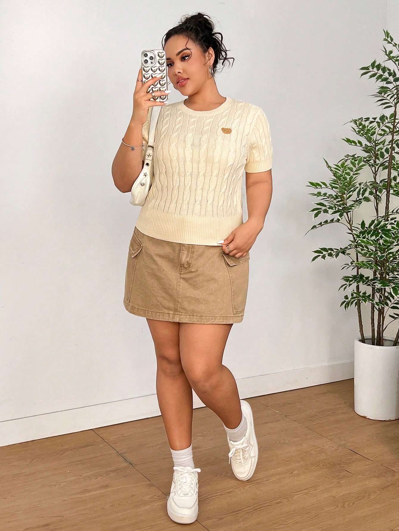 In Casual Plus Size Knit Tops