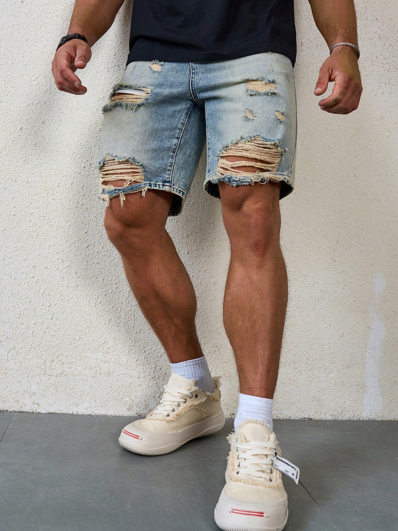 Men Denim Shorts