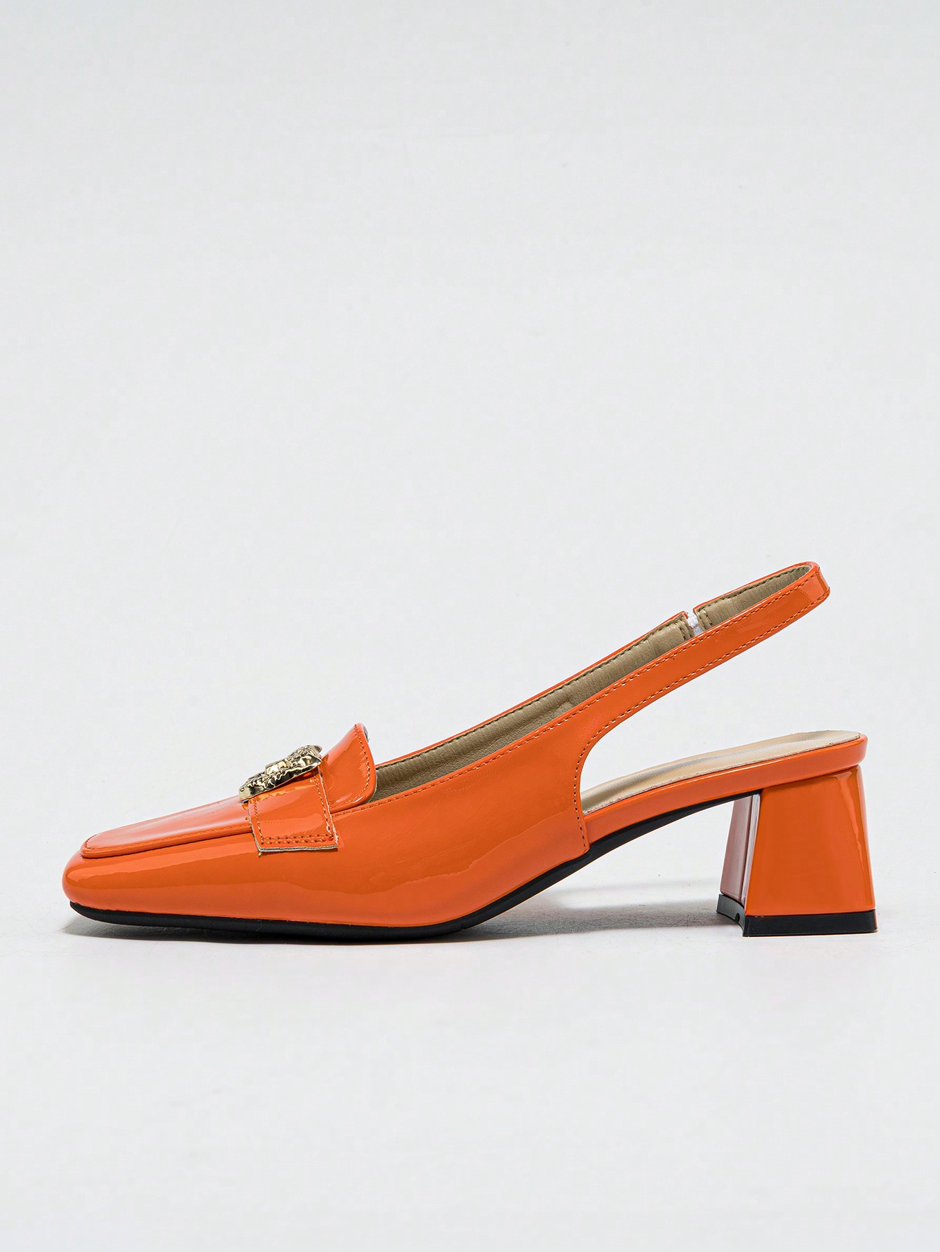 In Orange Women Pumps