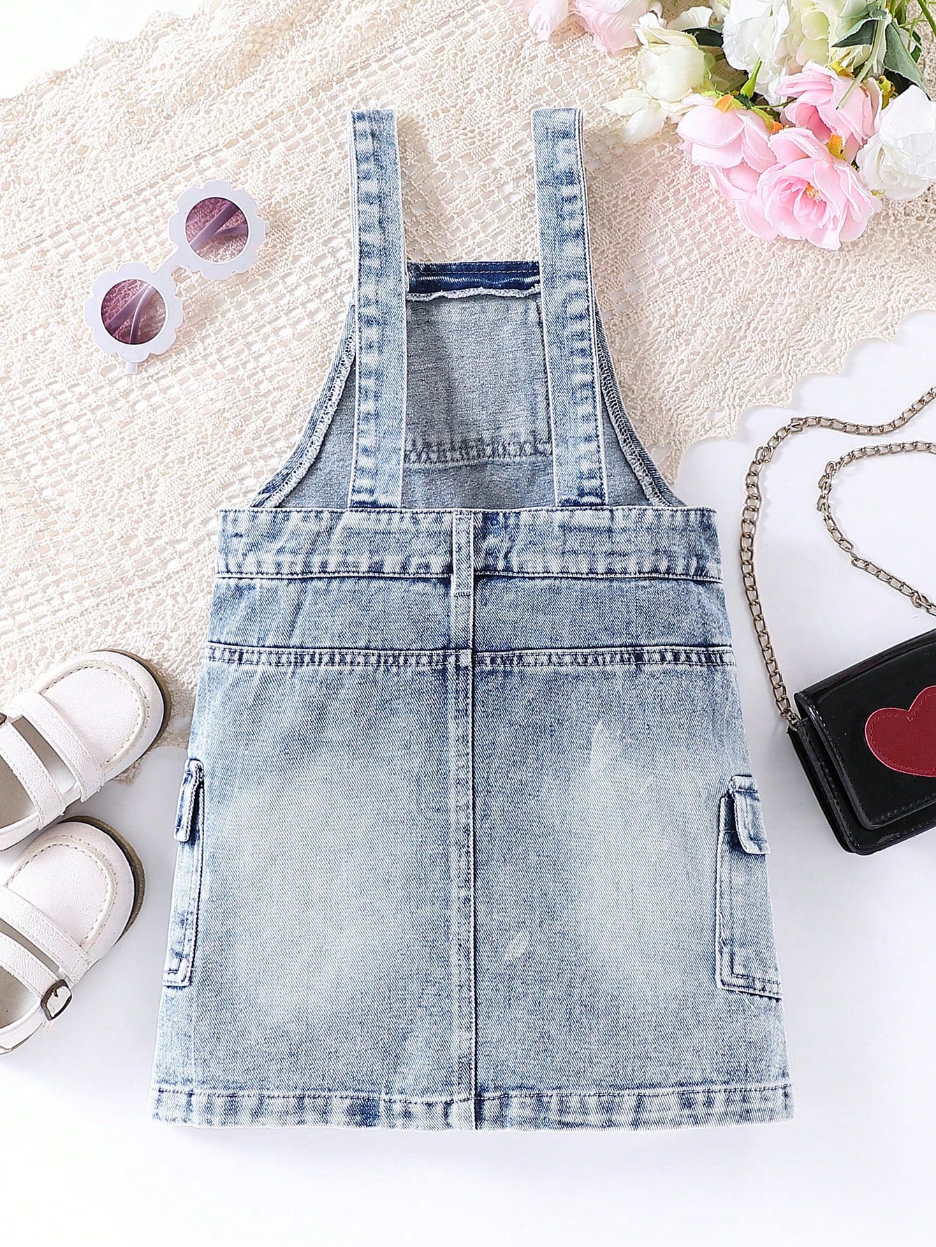 Young Girls Denim Dresses