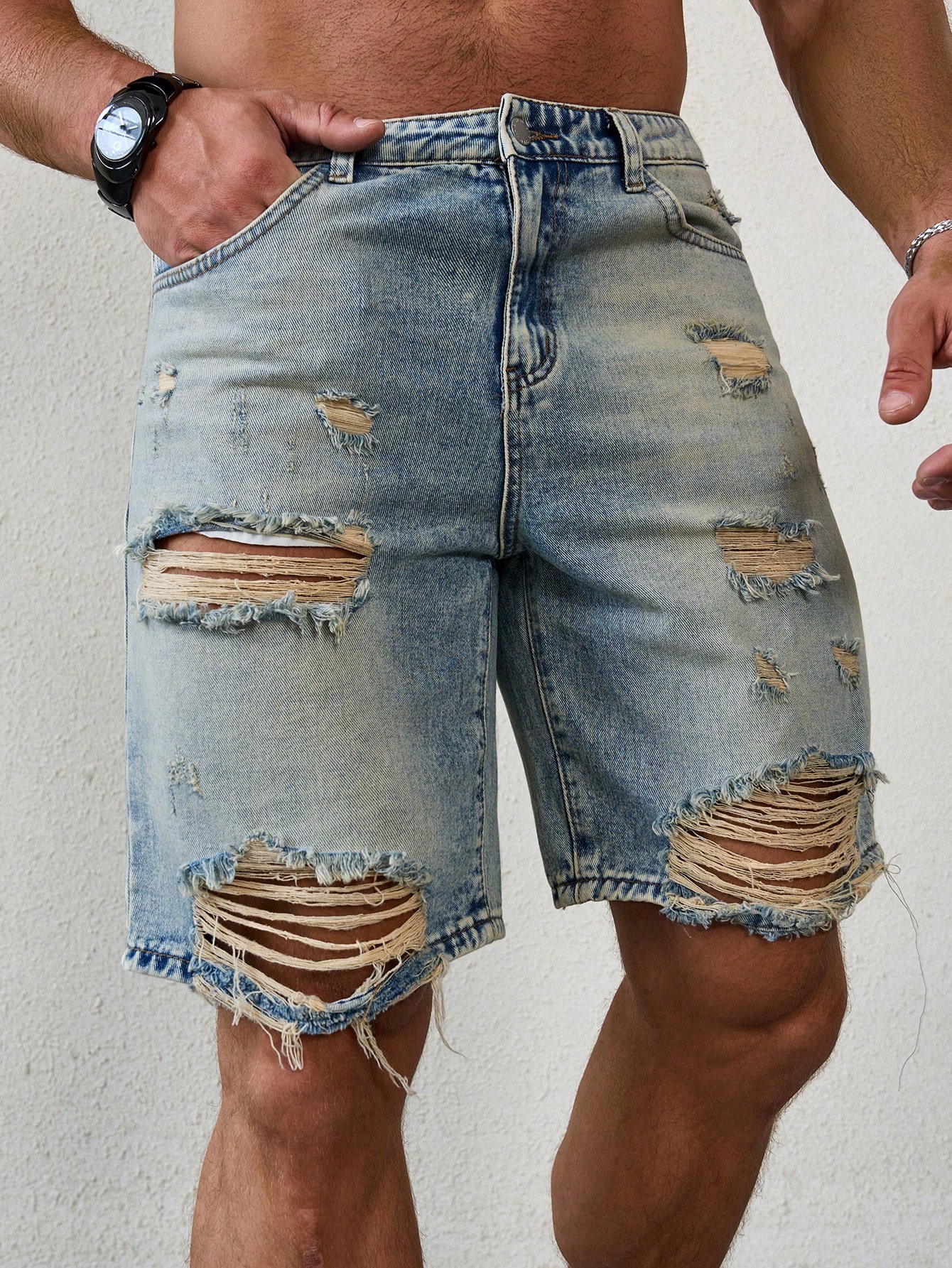 Men Denim Shorts