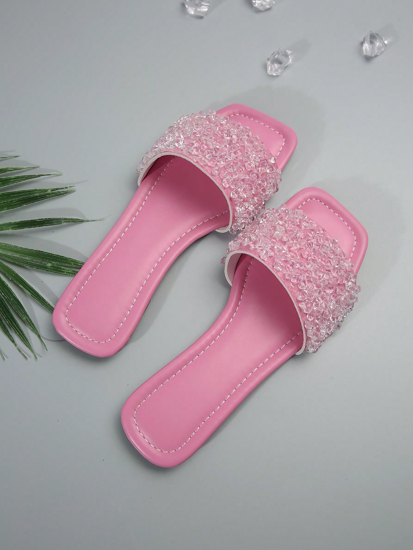 In Pink Women Flat Sandals