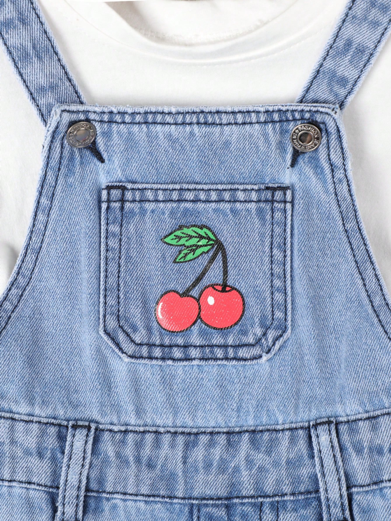 Young Girls Denim Overalls & Jumpsuits