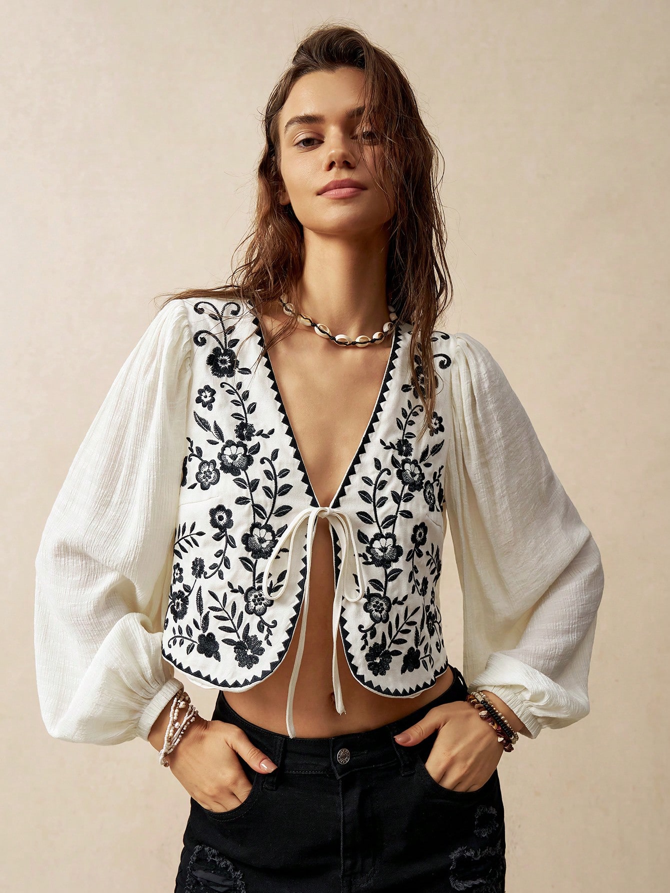 In Boho Women Blouses