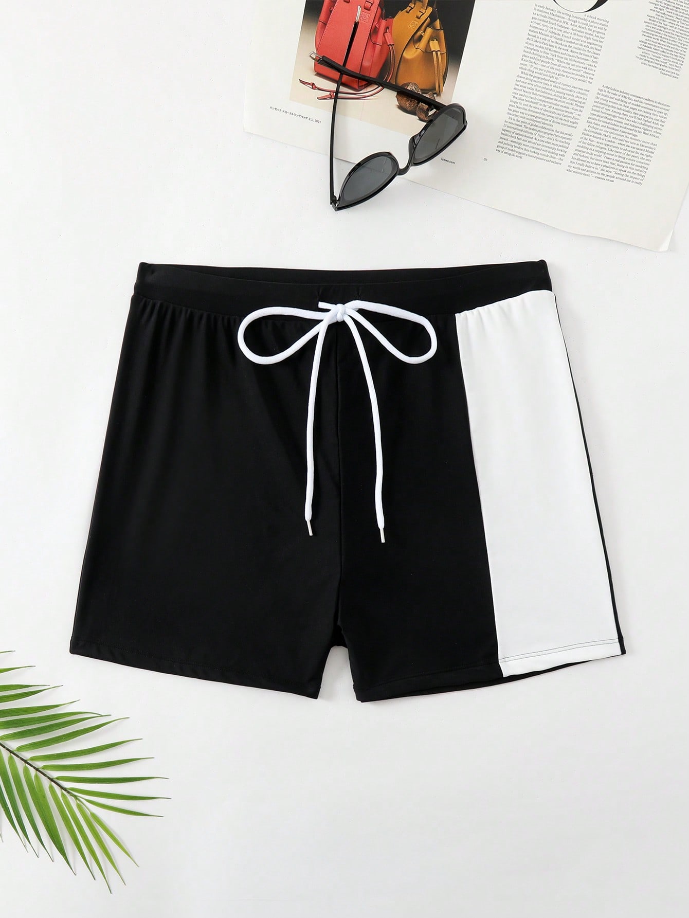 Men Plus Size Swim Shorts