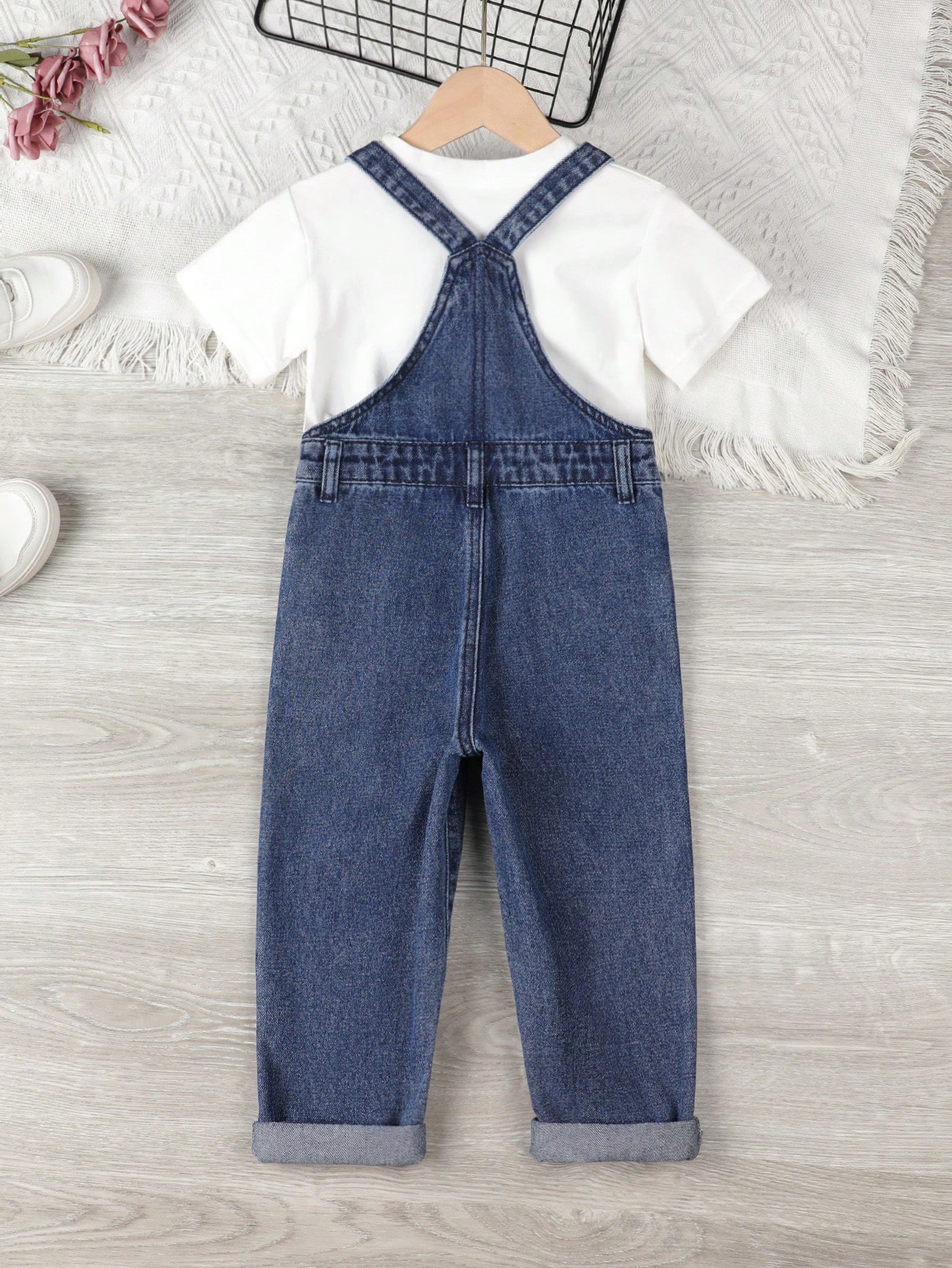 Young Girls Denim Overalls & Jumpsuits