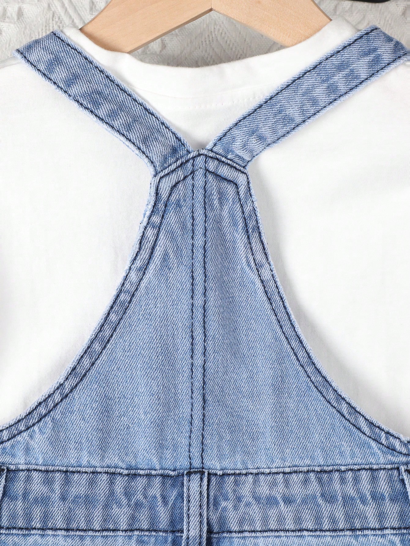 Young Girls Denim Overalls & Jumpsuits