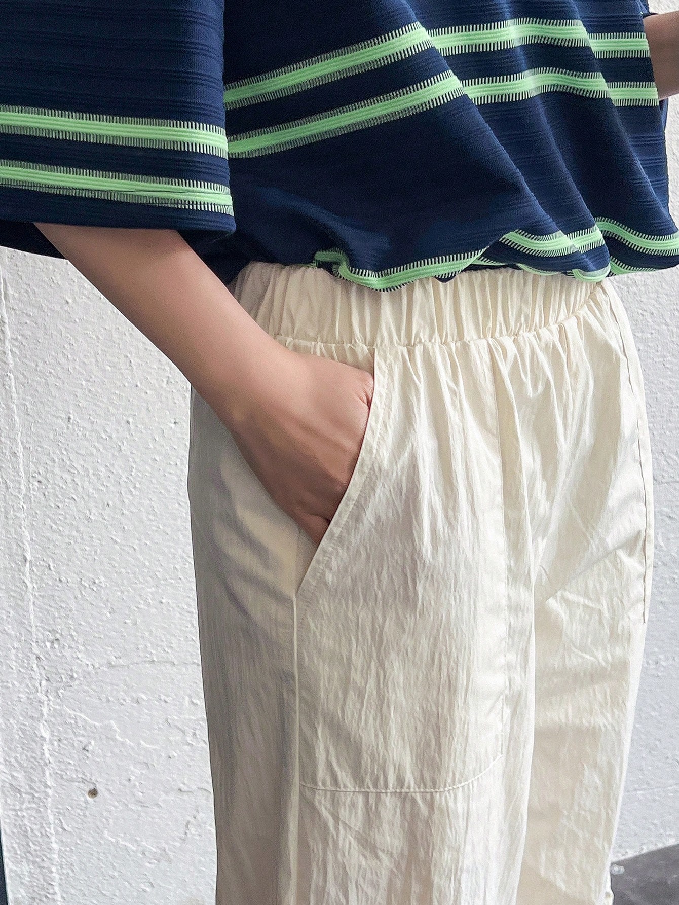 In Beige Women Pants