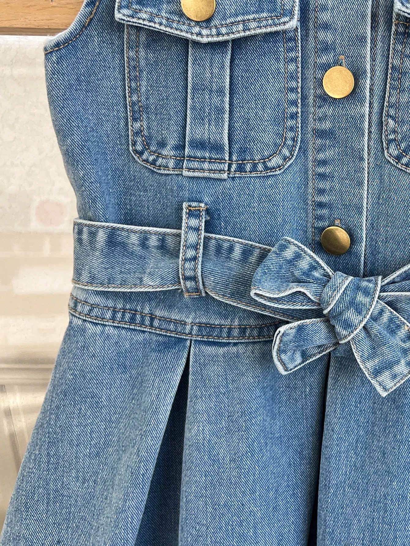 Young Girls Denim Dresses