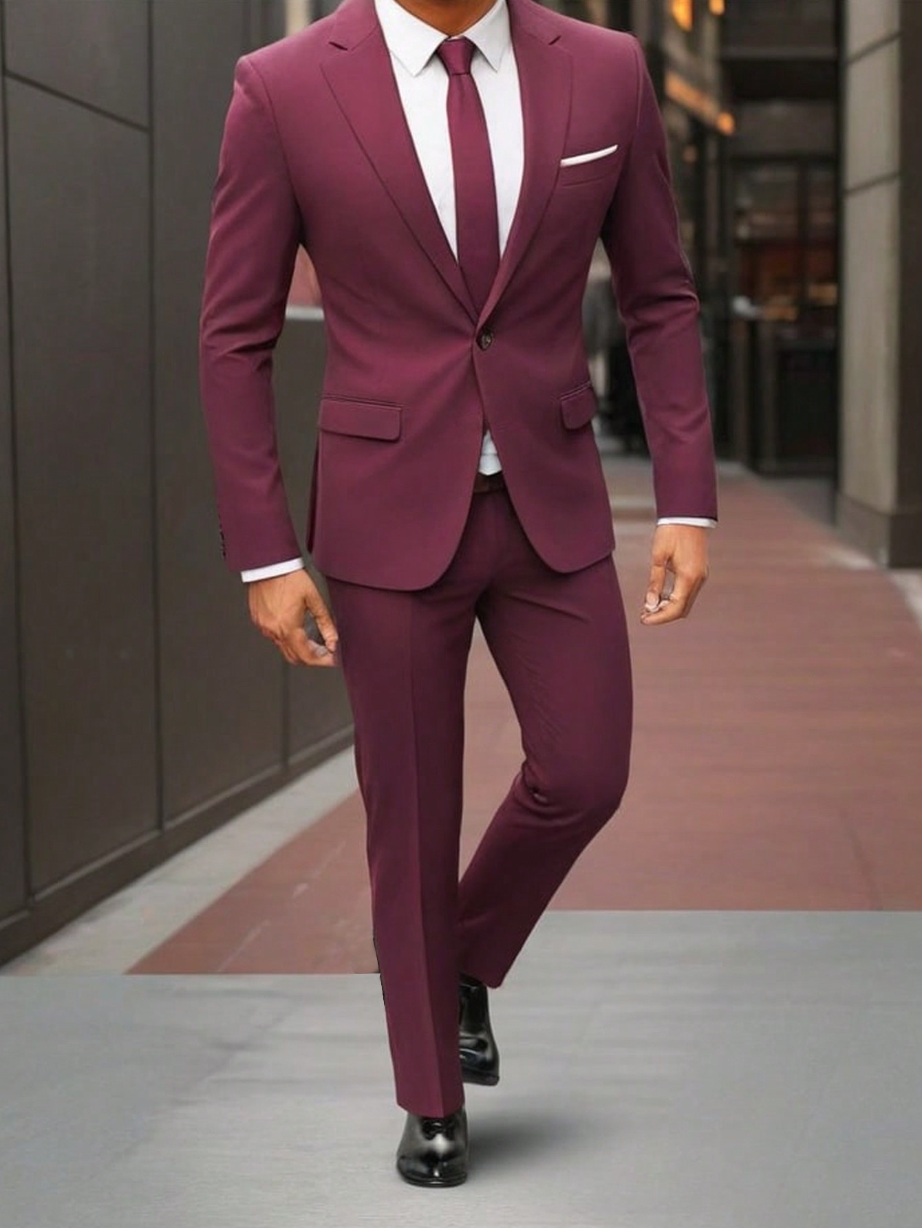 Men Plus Size Suits