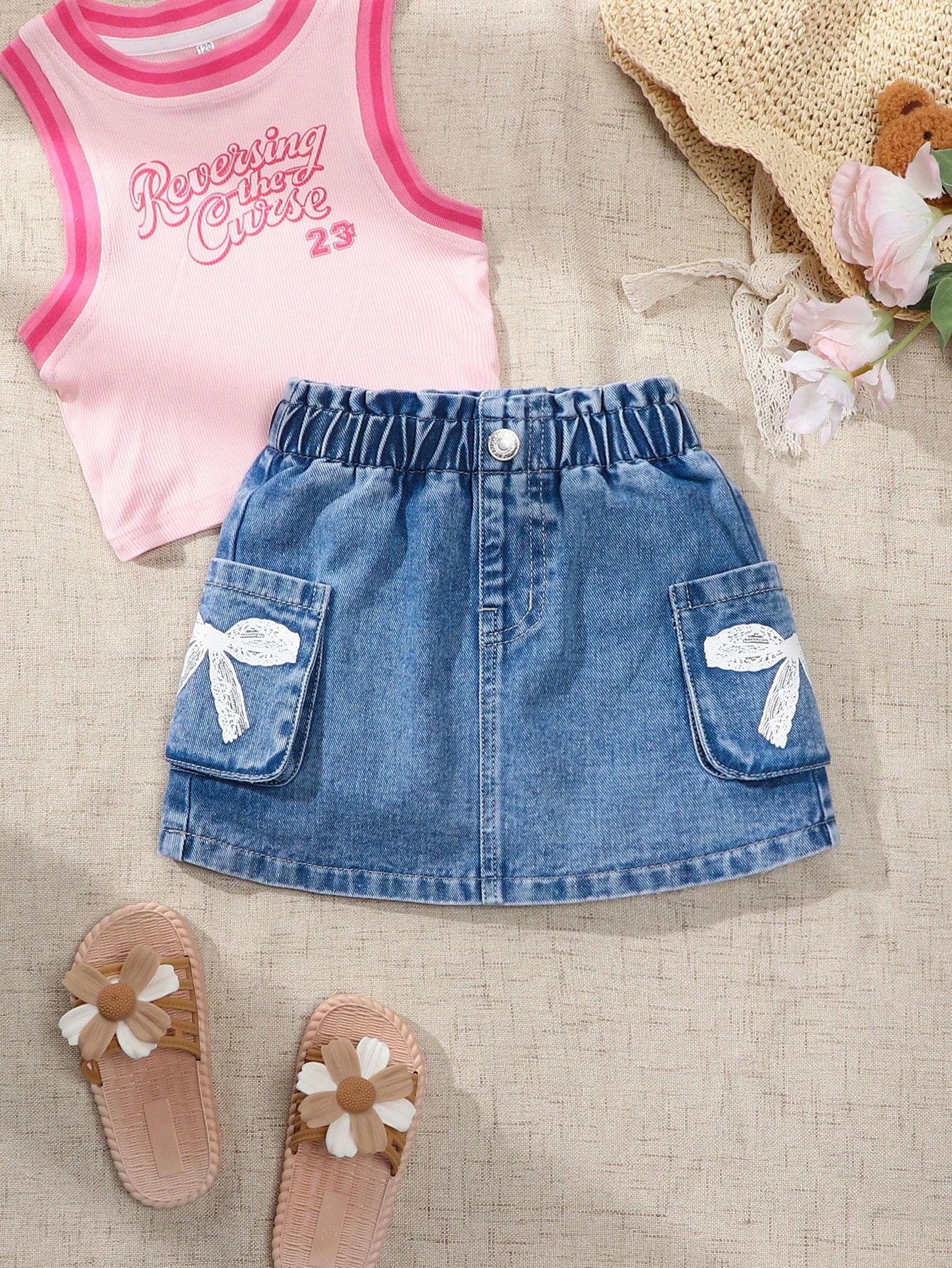 Young Girls Denim Skirts