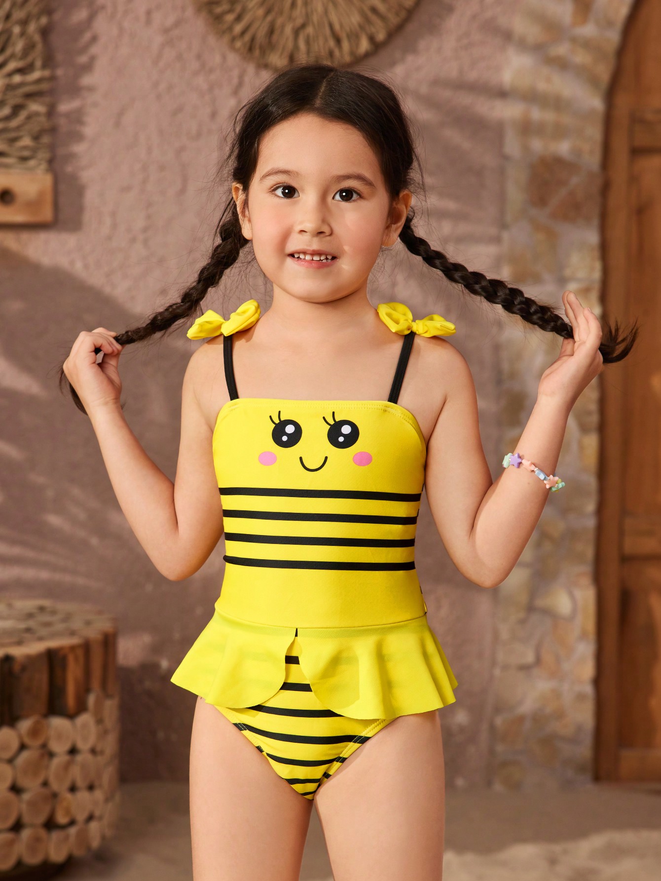 Young Girls One-Pieces