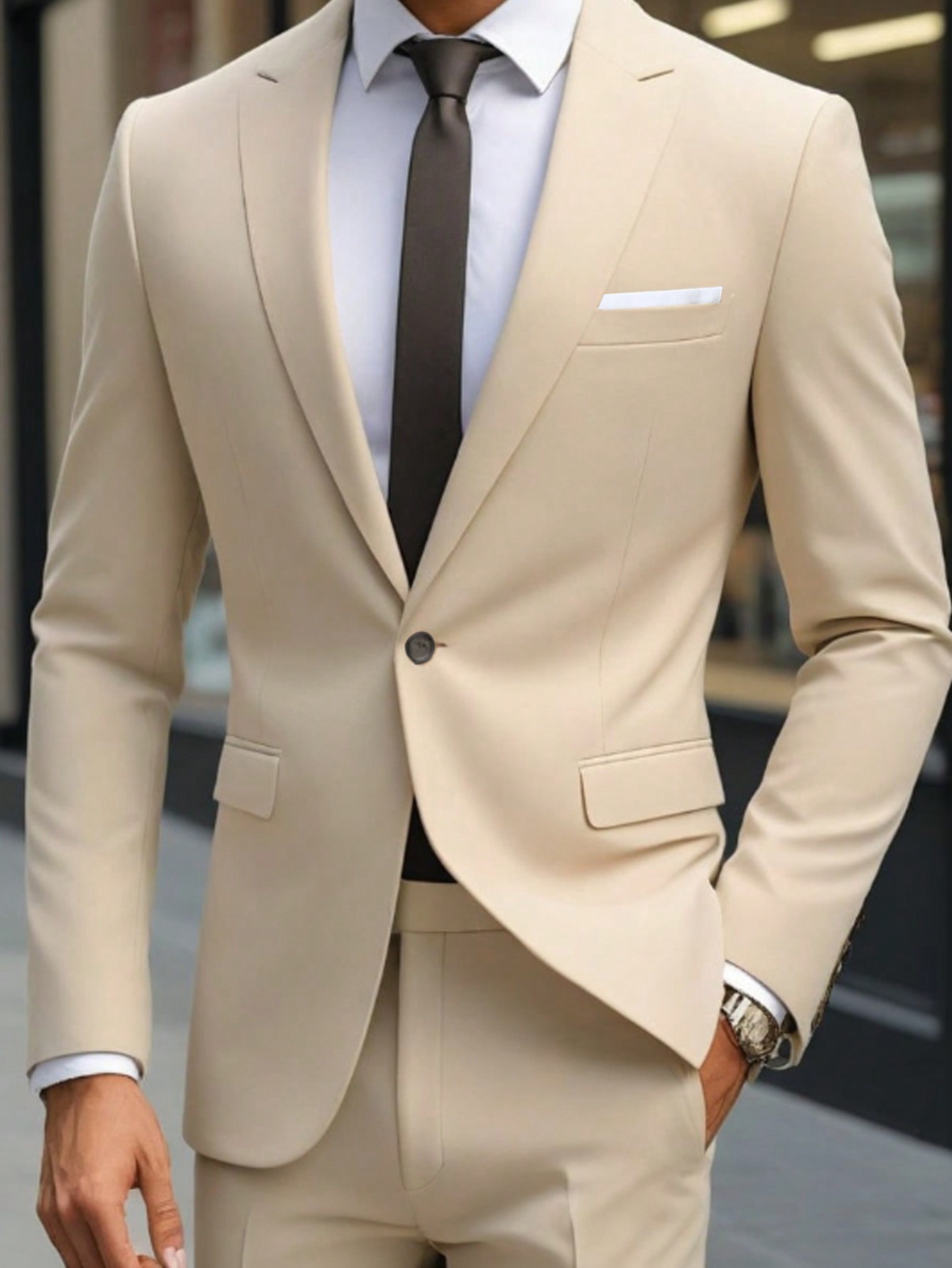 Men Plus Size Suits