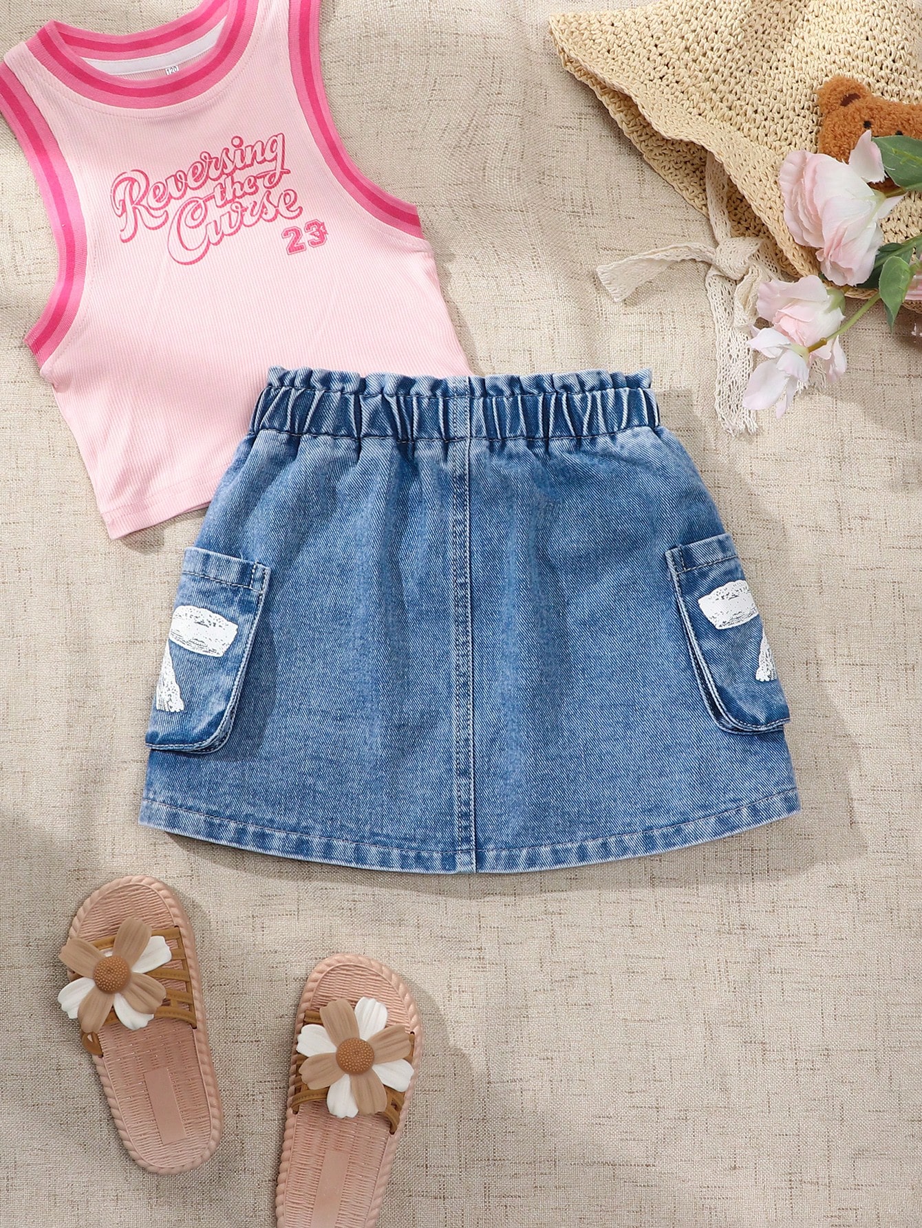 Young Girls Denim Skirts