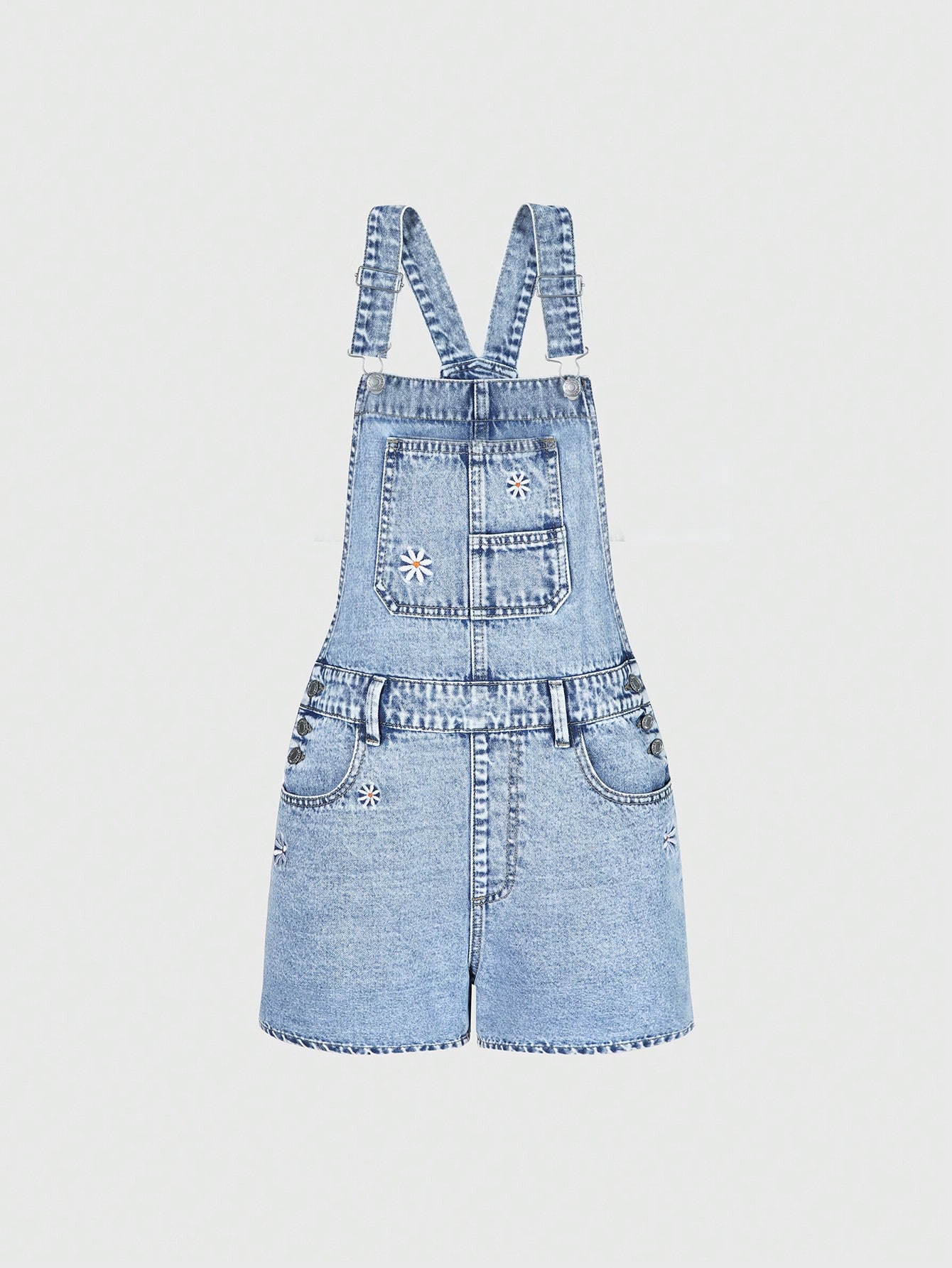 Teen Girls Denim Overalls & Jumpsuits