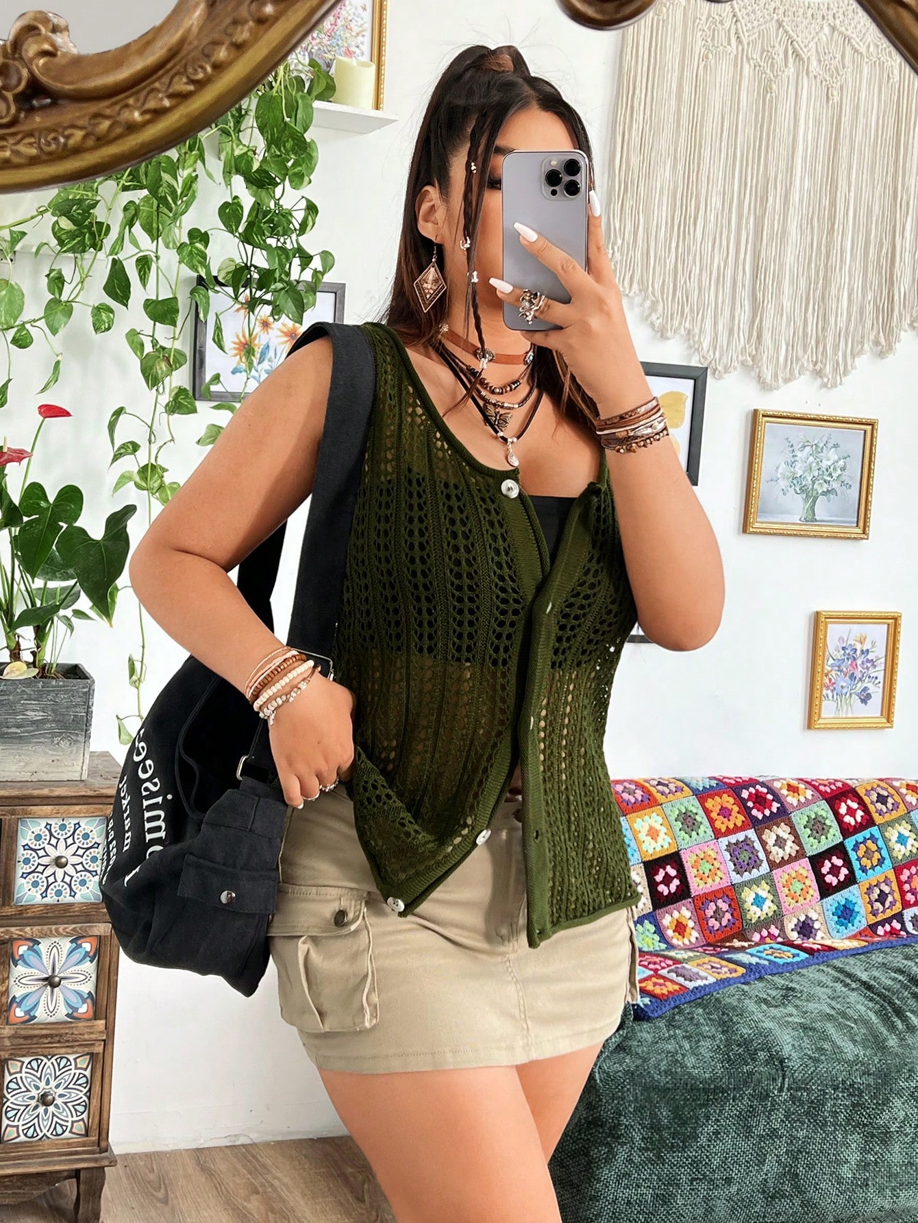 In Casual Plus Size Knit Tops