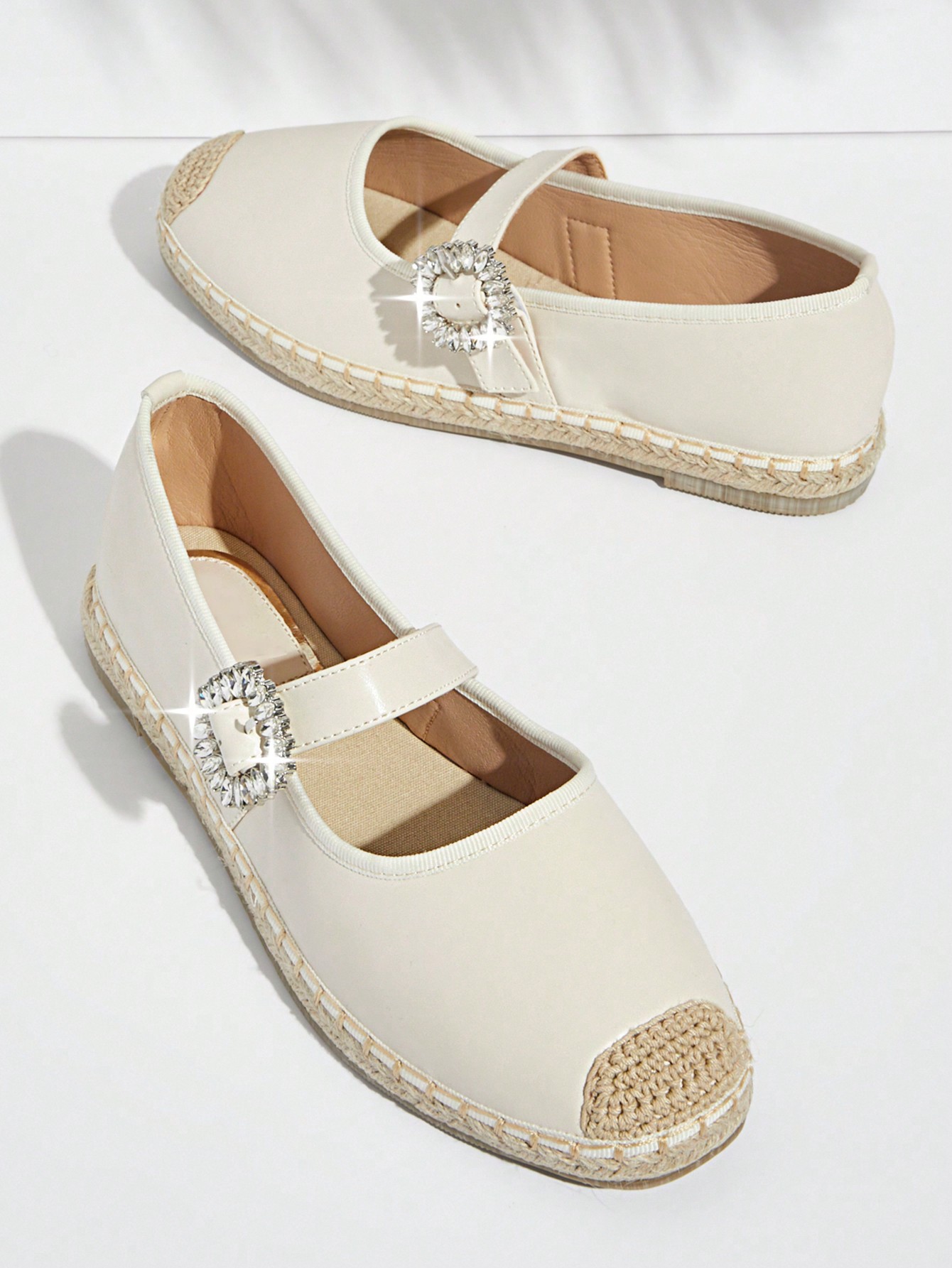 In Beige Women Flats