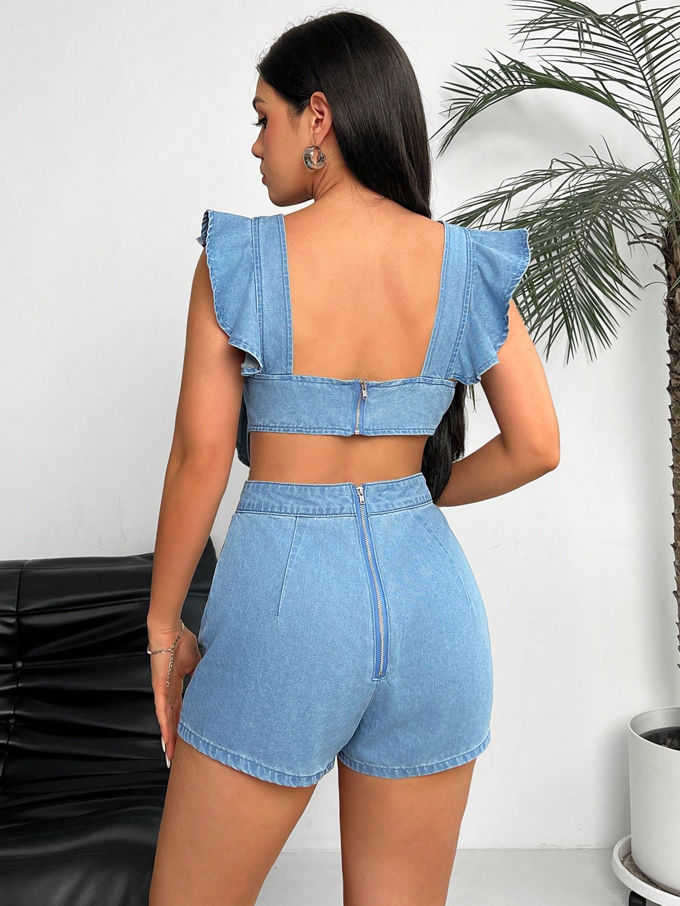 Women Denim Overalls & Jumpsuits