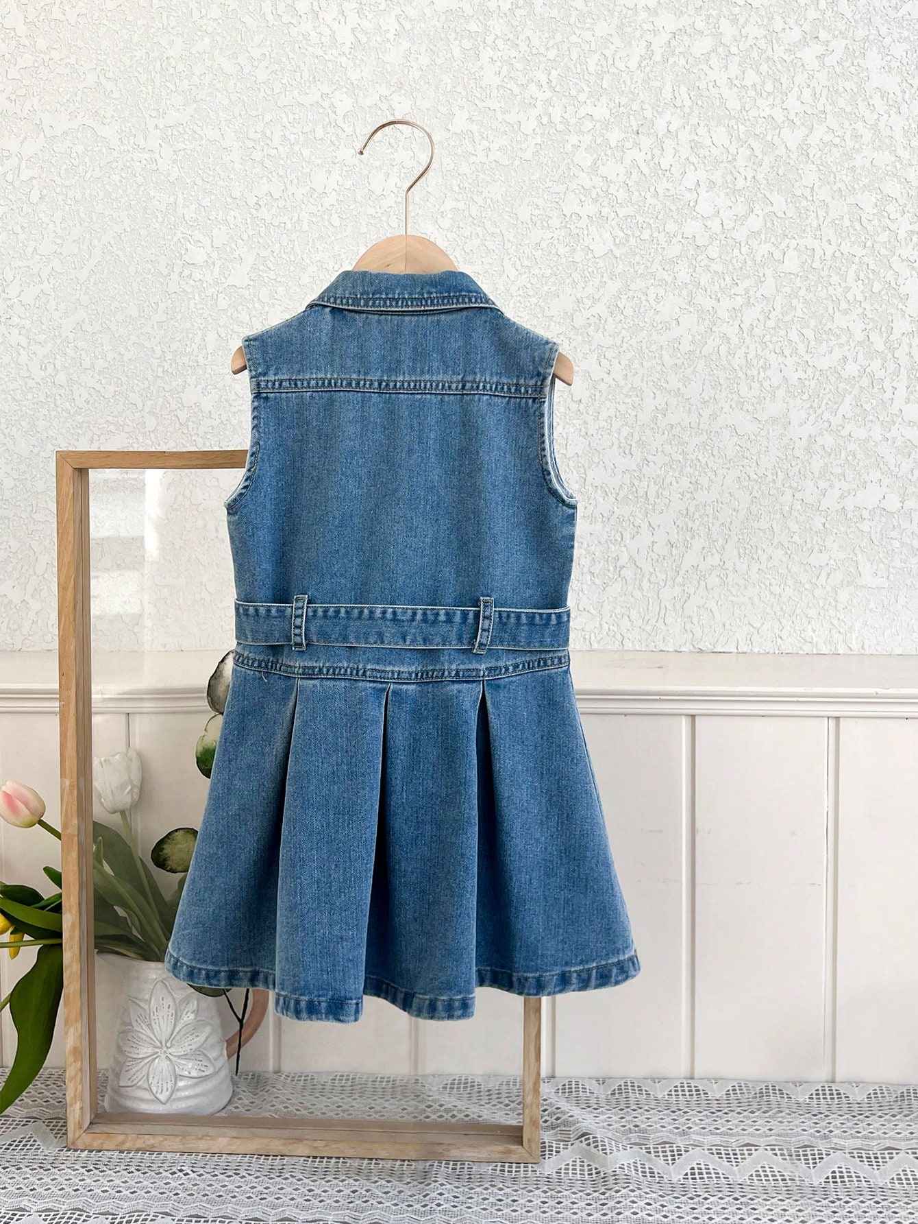 Young Girls Denim Dresses