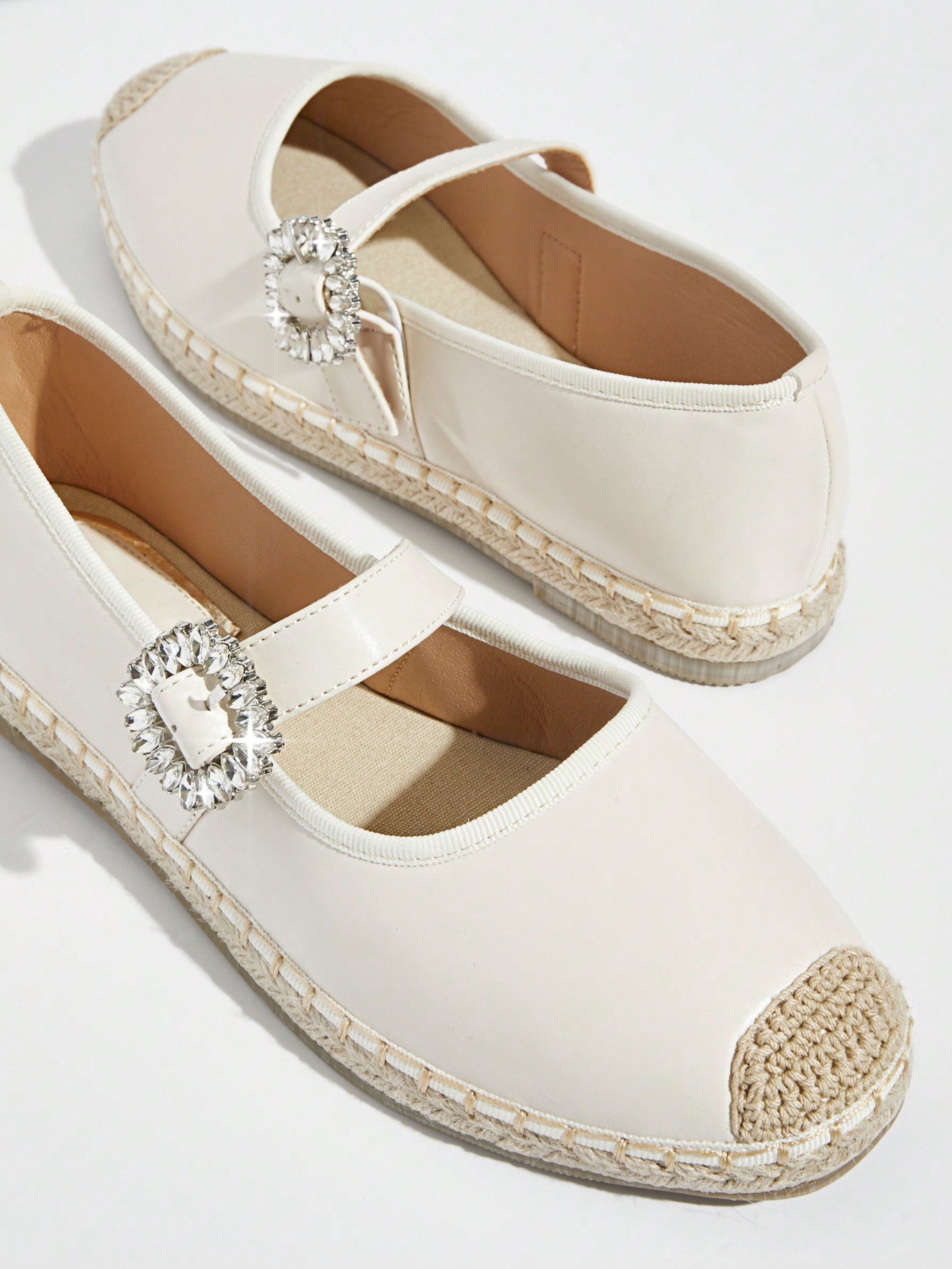 In Beige Women Flats