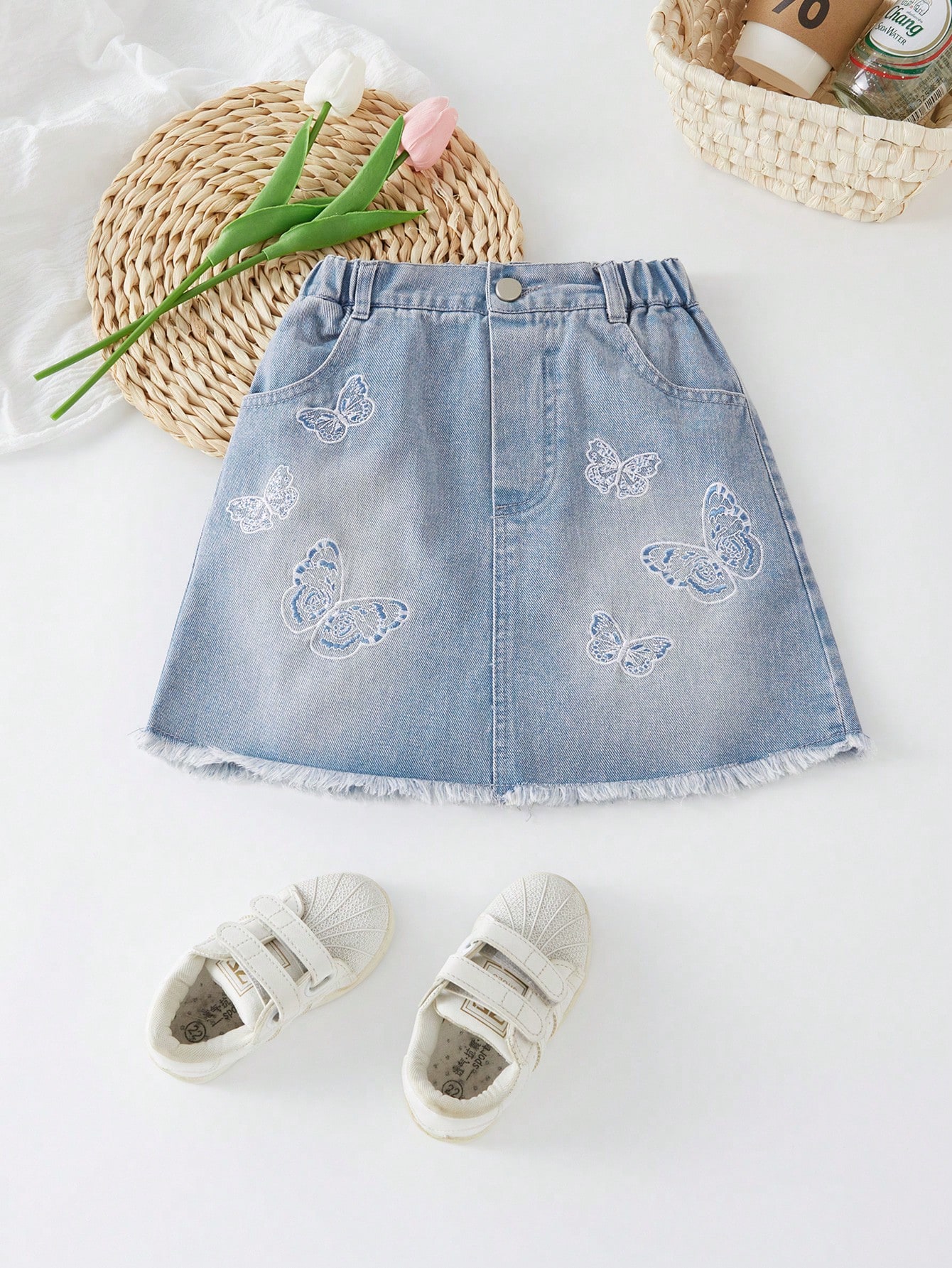 Young Girls Denim Skirts