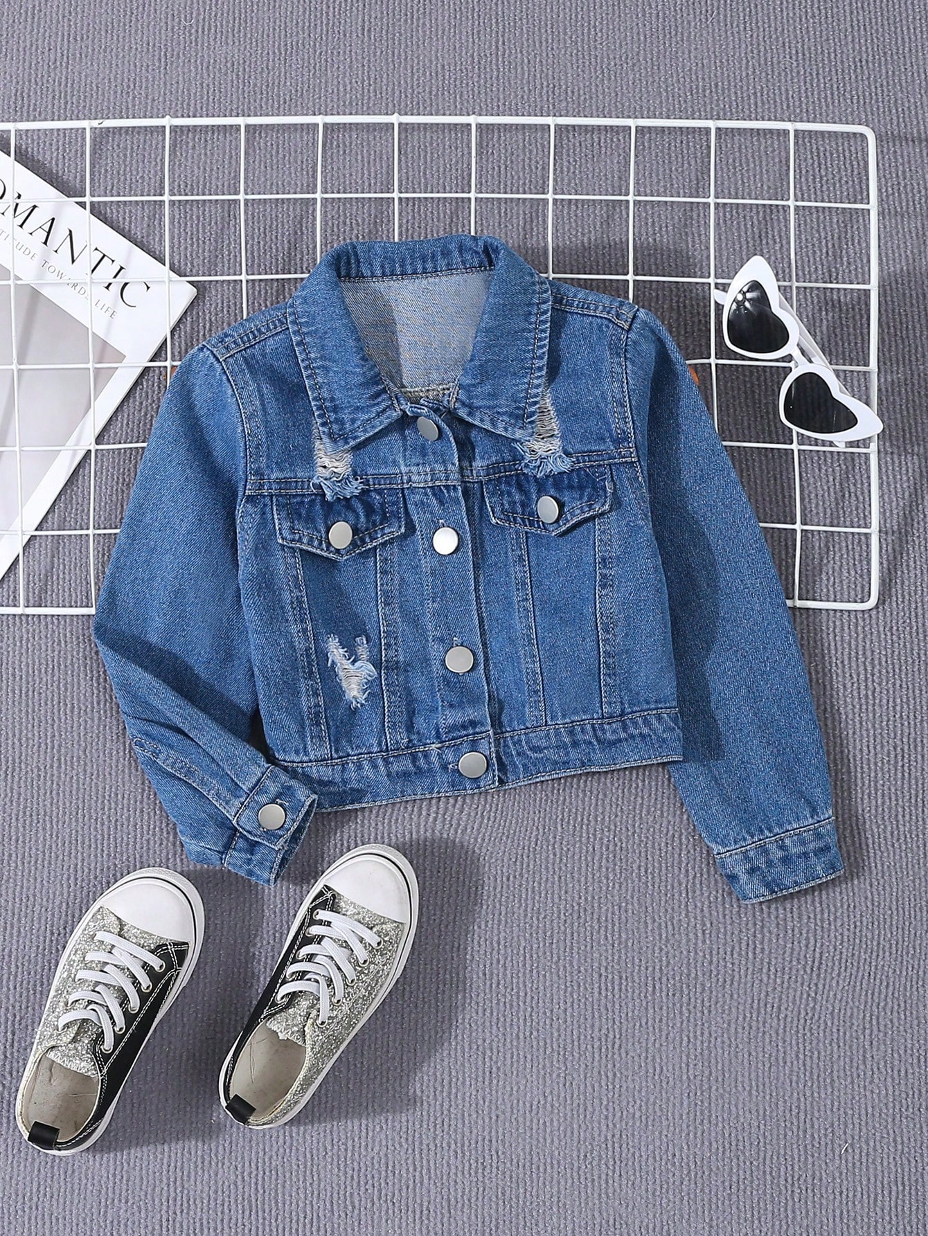 Young Girls Denim Jackets & Coats