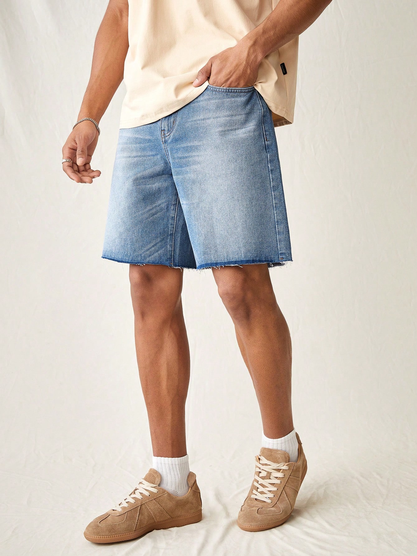 Men Denim Shorts