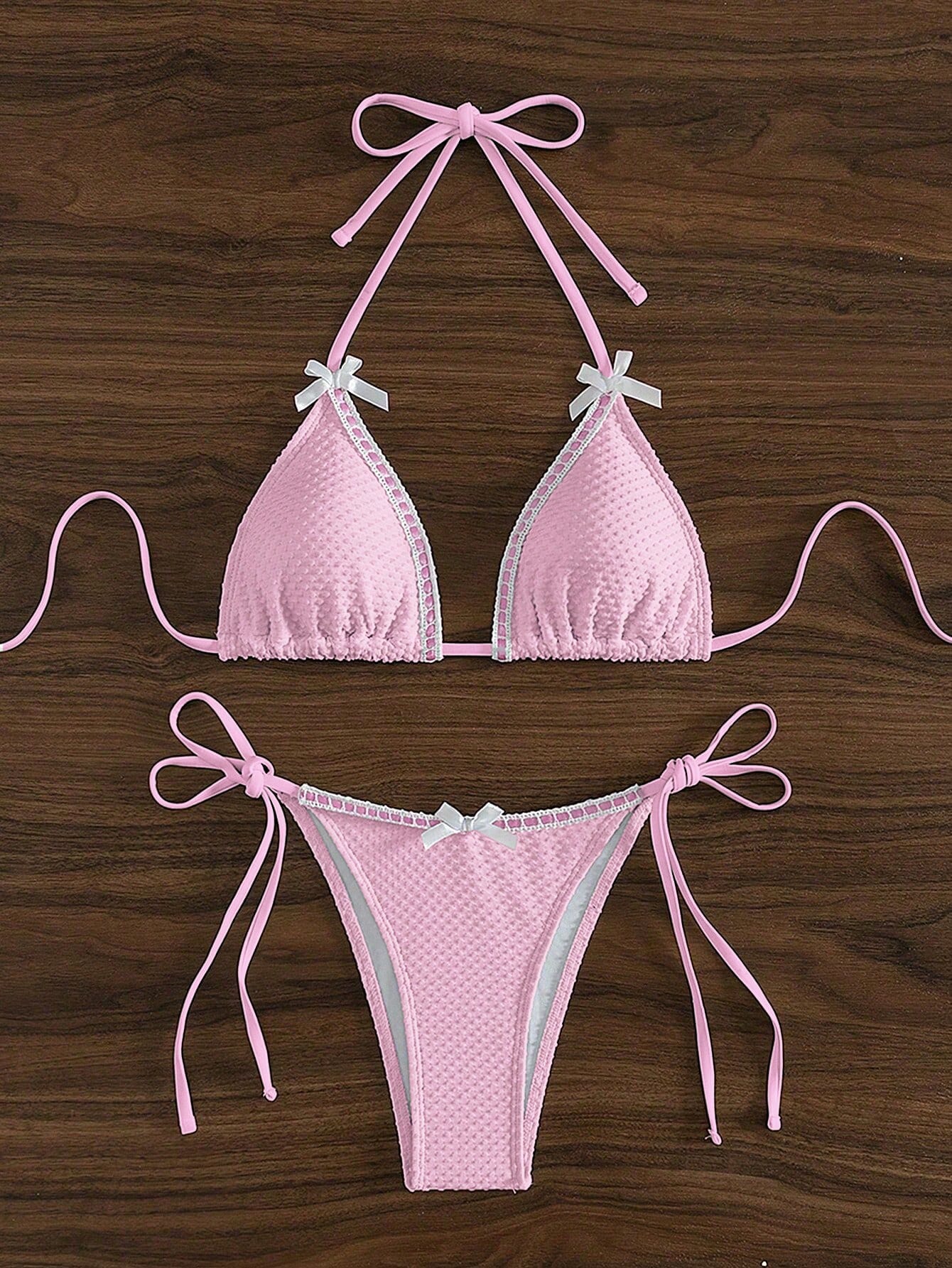 In Pink Women Bikini Sets