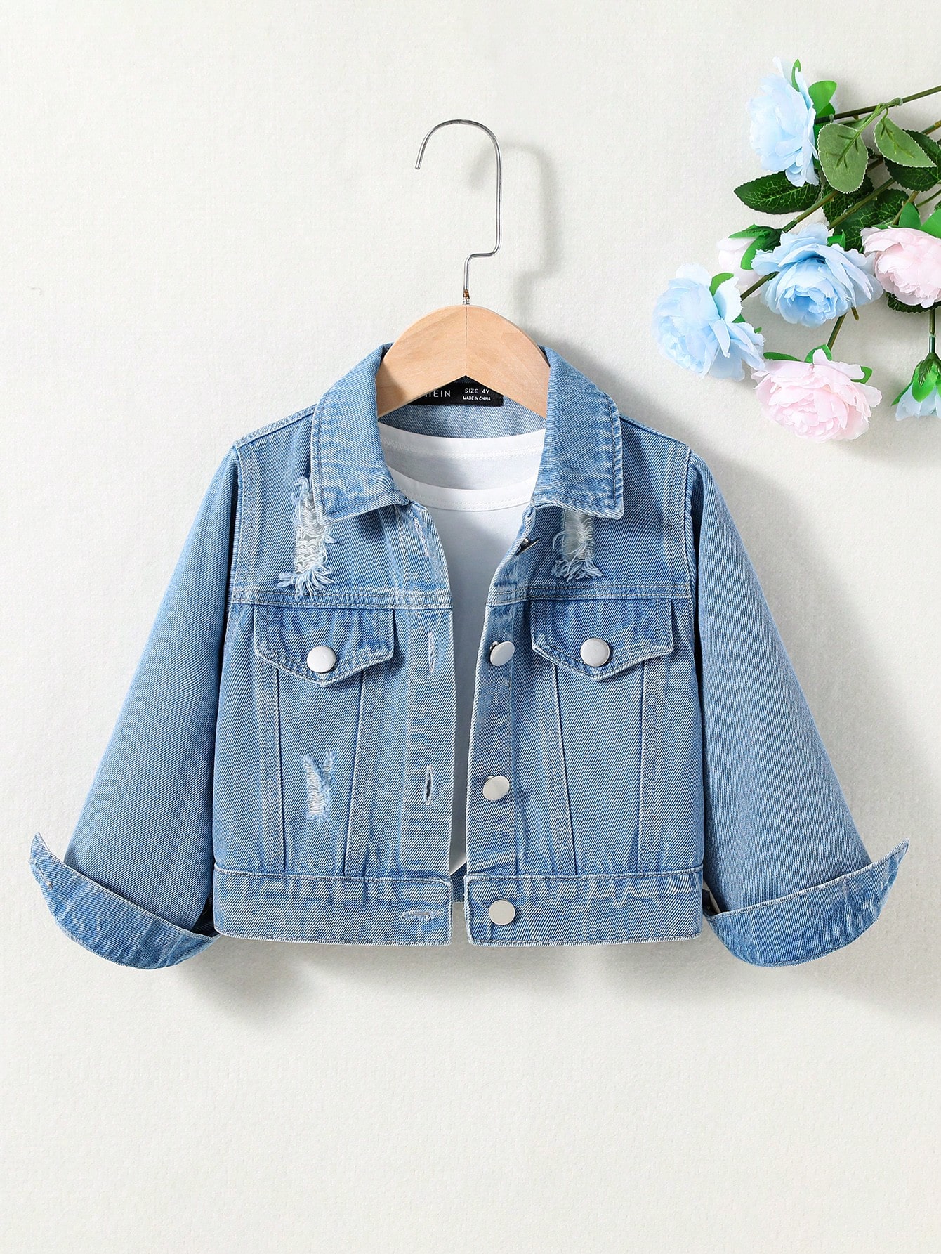 Young Girls Denim Jackets & Coats