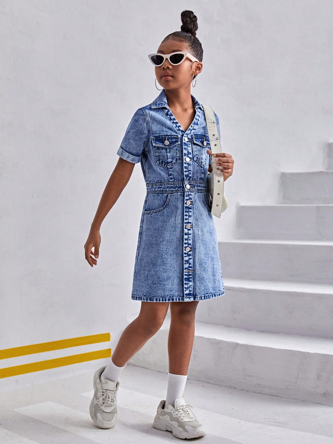 Tween Girls Denim Dresses