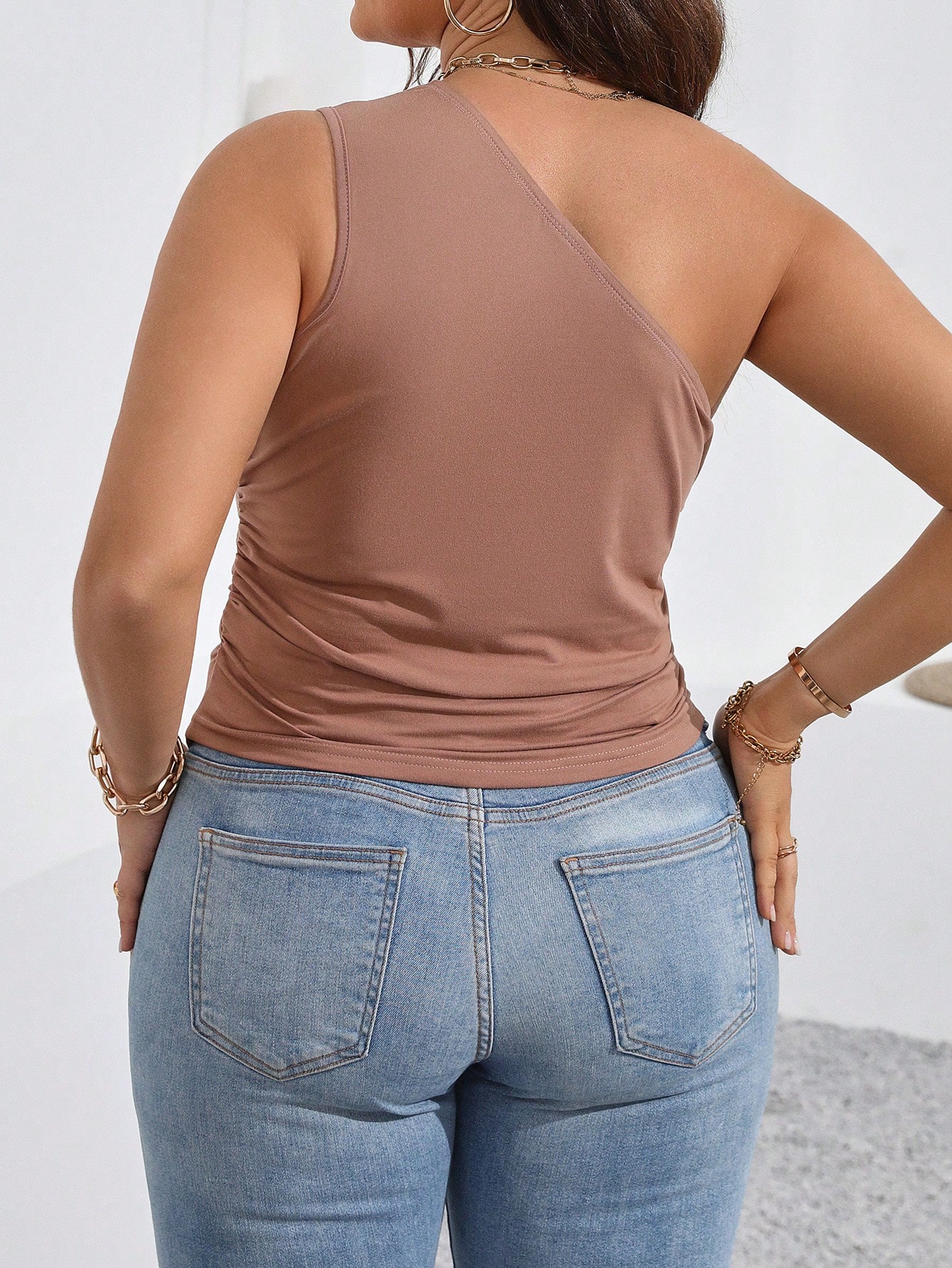 In Casual Plus Size Women Tops