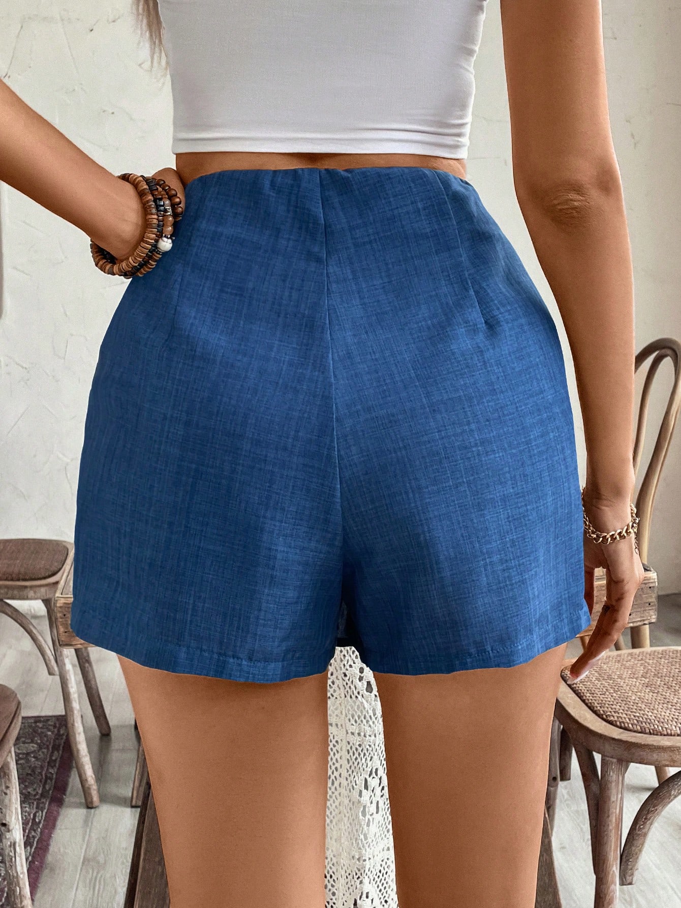 In Blue Women Shorts