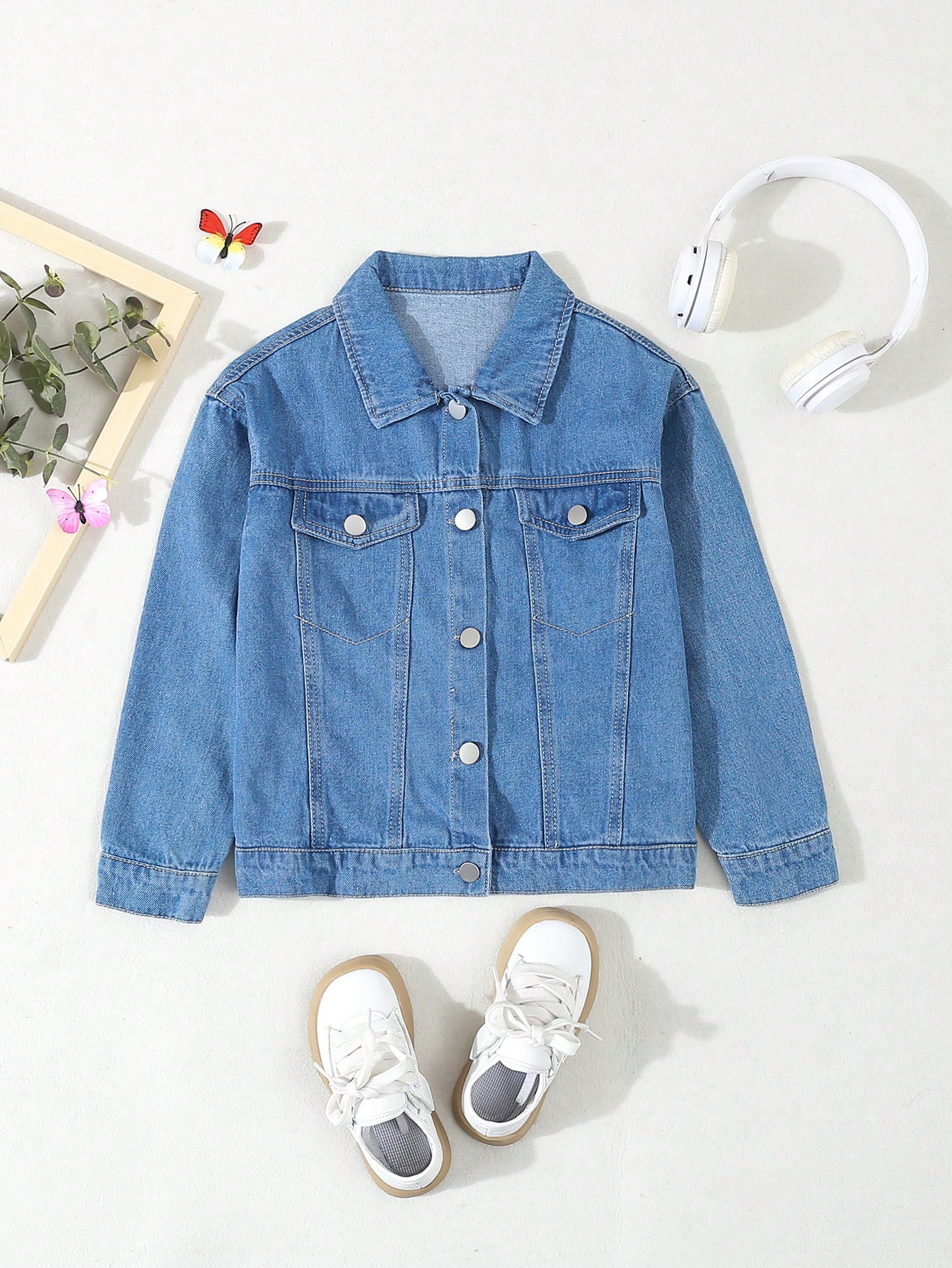 Tween Girls Denim Jackets & Coats